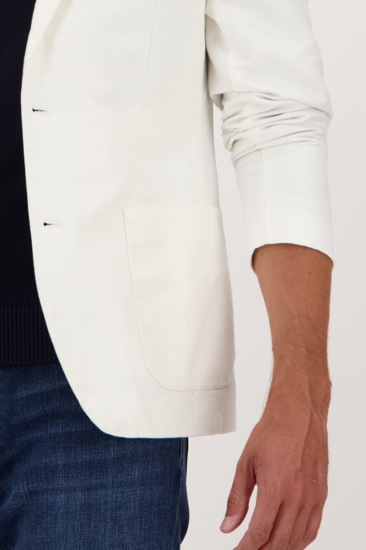 Blazer blanc - Slim fit de Upper East pour Hommes