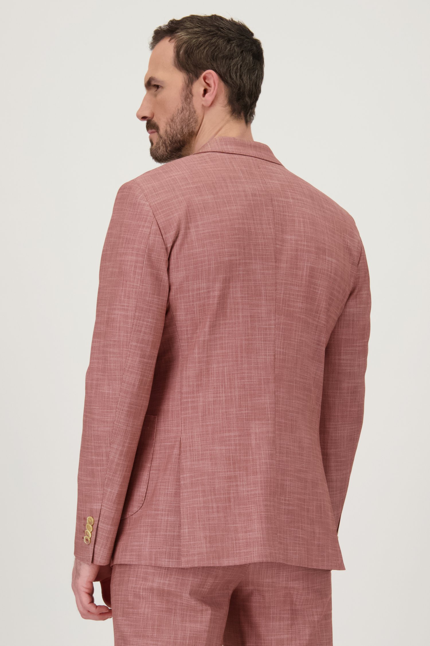 Blazer bordeaux - Slim fit de Upper East pour Hommes