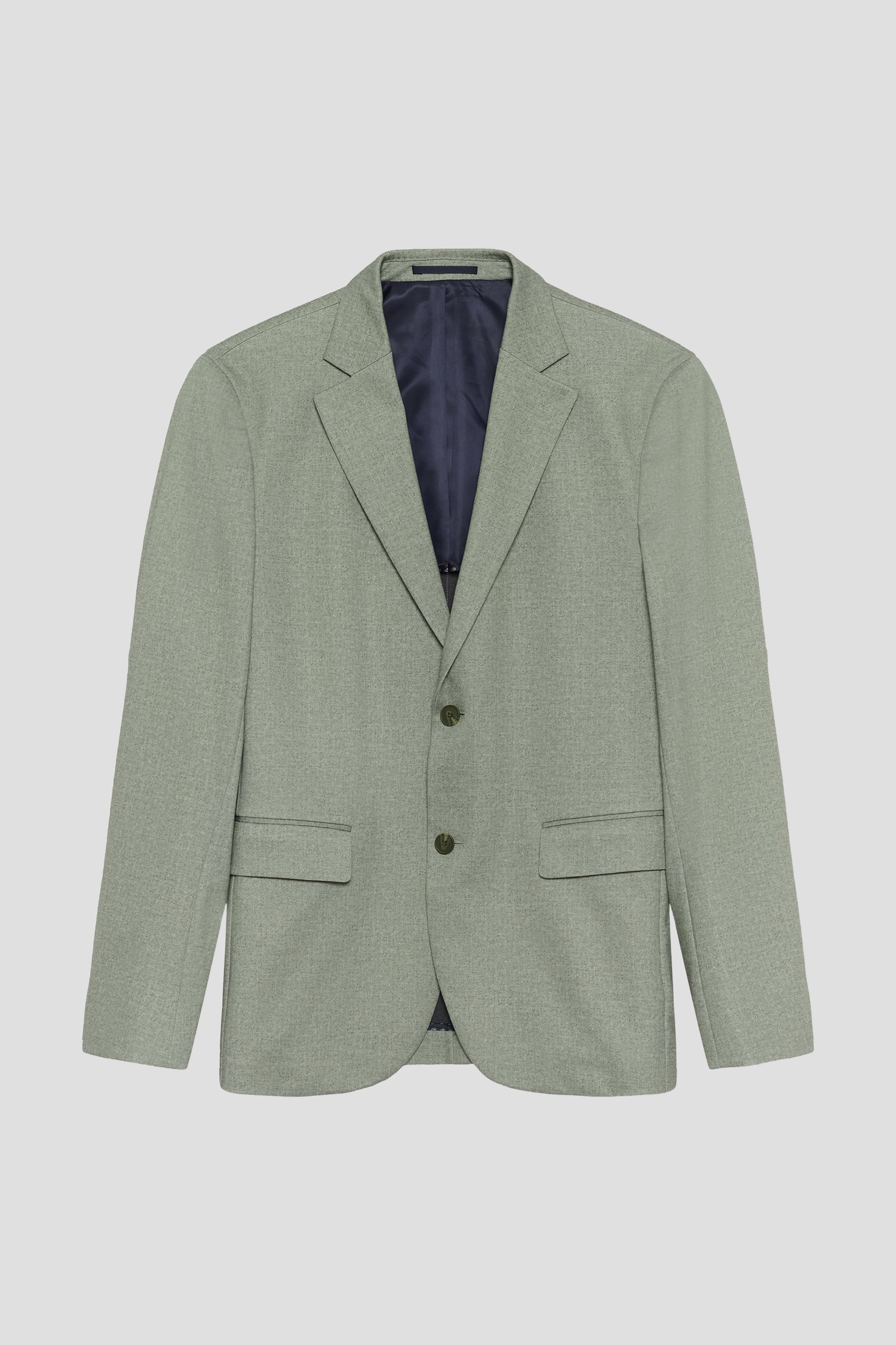 Photo produit 1 de Blazer vert grisé chiné de Matinique pour Hommes