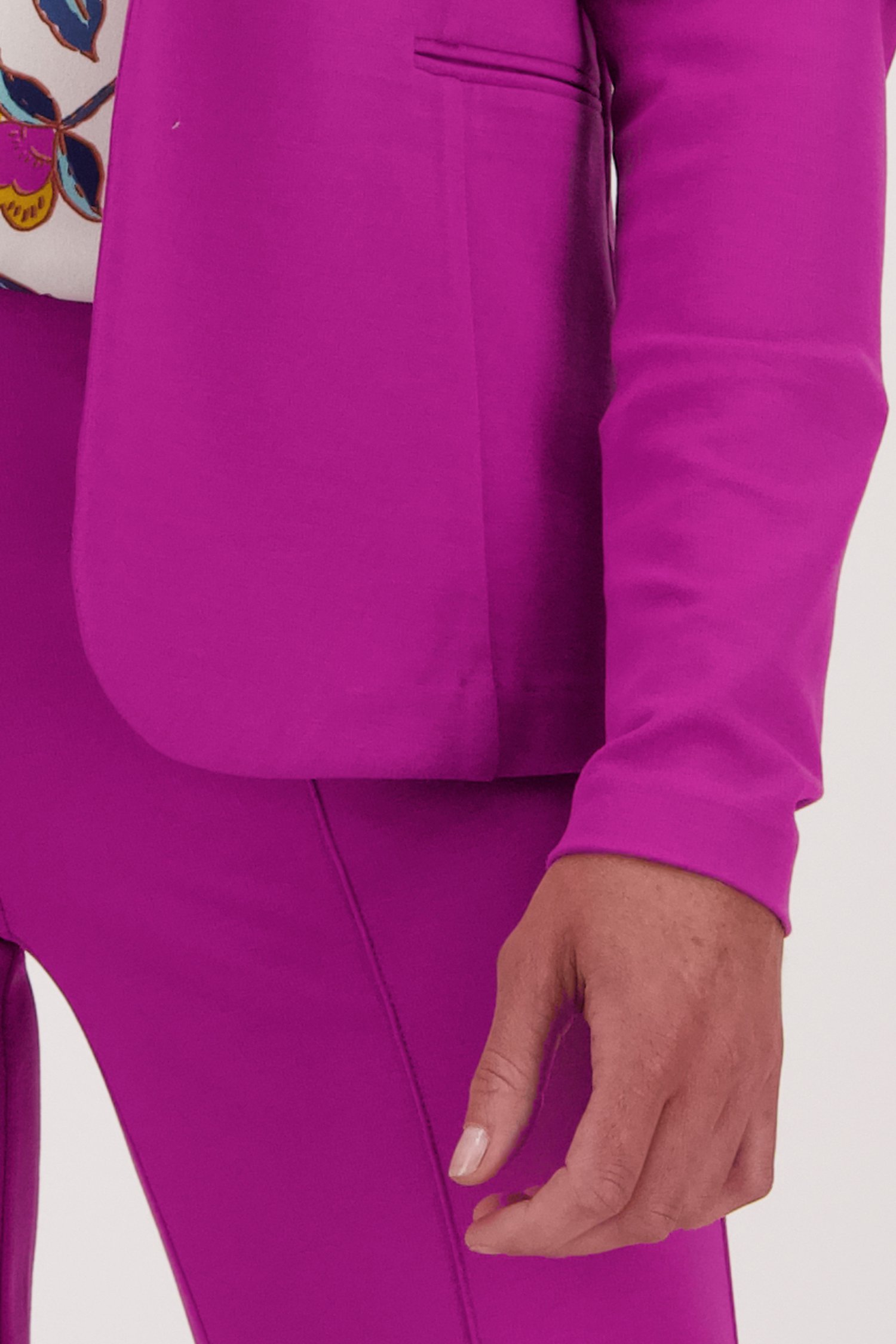 Blazer violet  de Claude Arielle pour Femmes