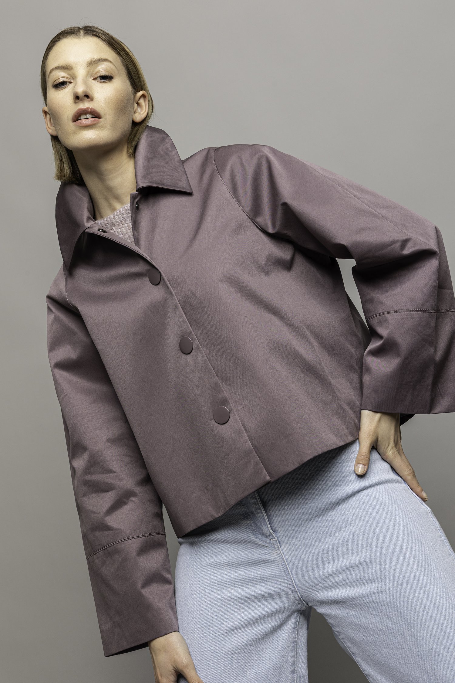 Photo supplémentaire 1 de Blazer violet de D'Auvry pour Femmes