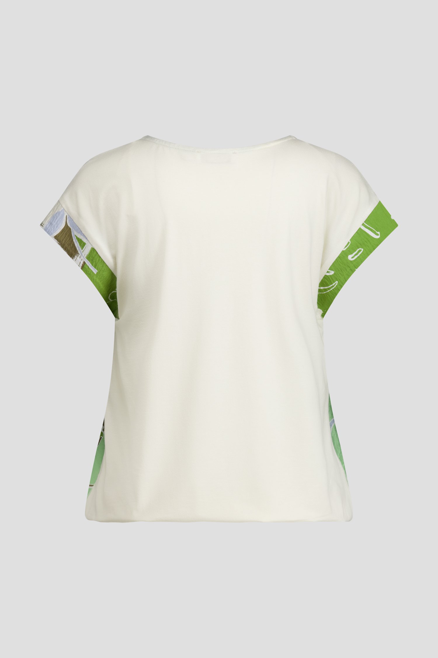 Photo produit 2 de Blouse à imprimé feuillage vert de Libelle pour Femmes