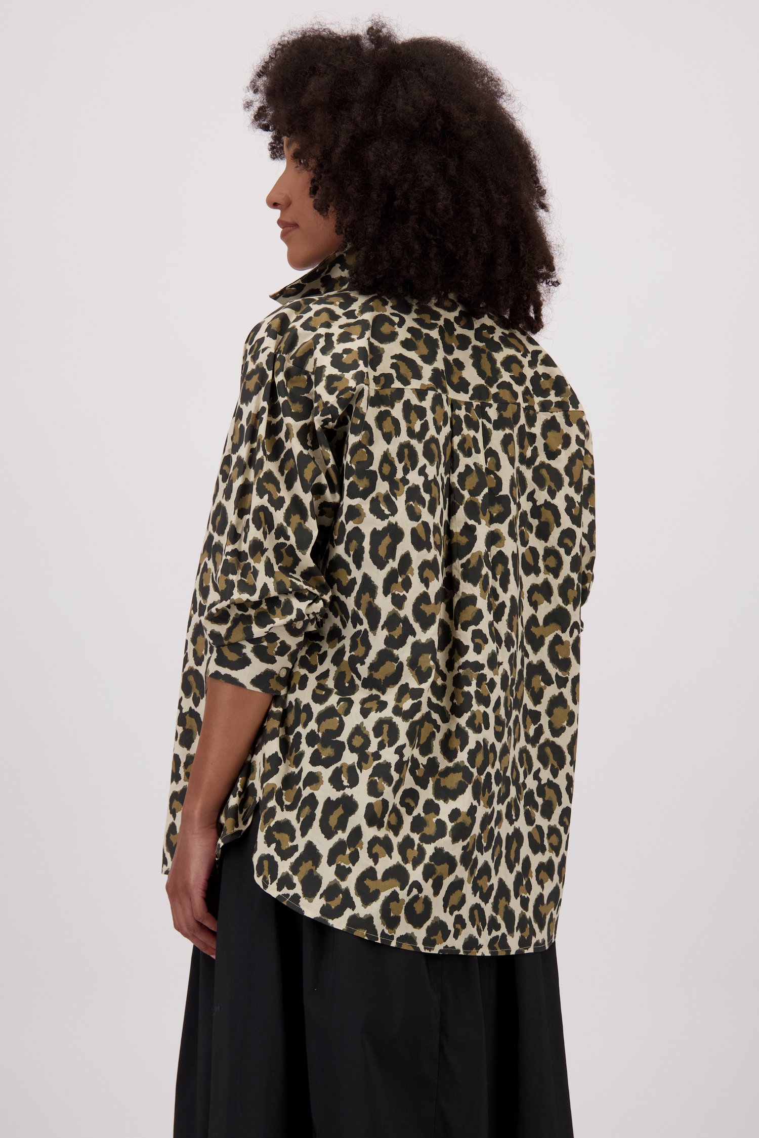 Blouse beige à imprimé léopard de JDY pour Femmes
