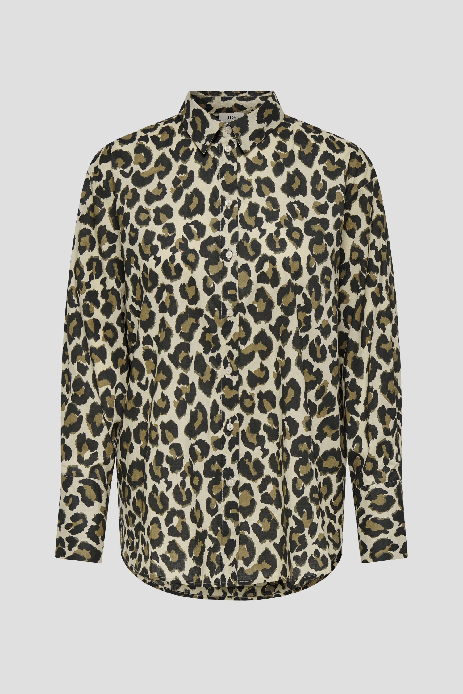 Blouse beige à imprimé léopard de JDY pour Femmes