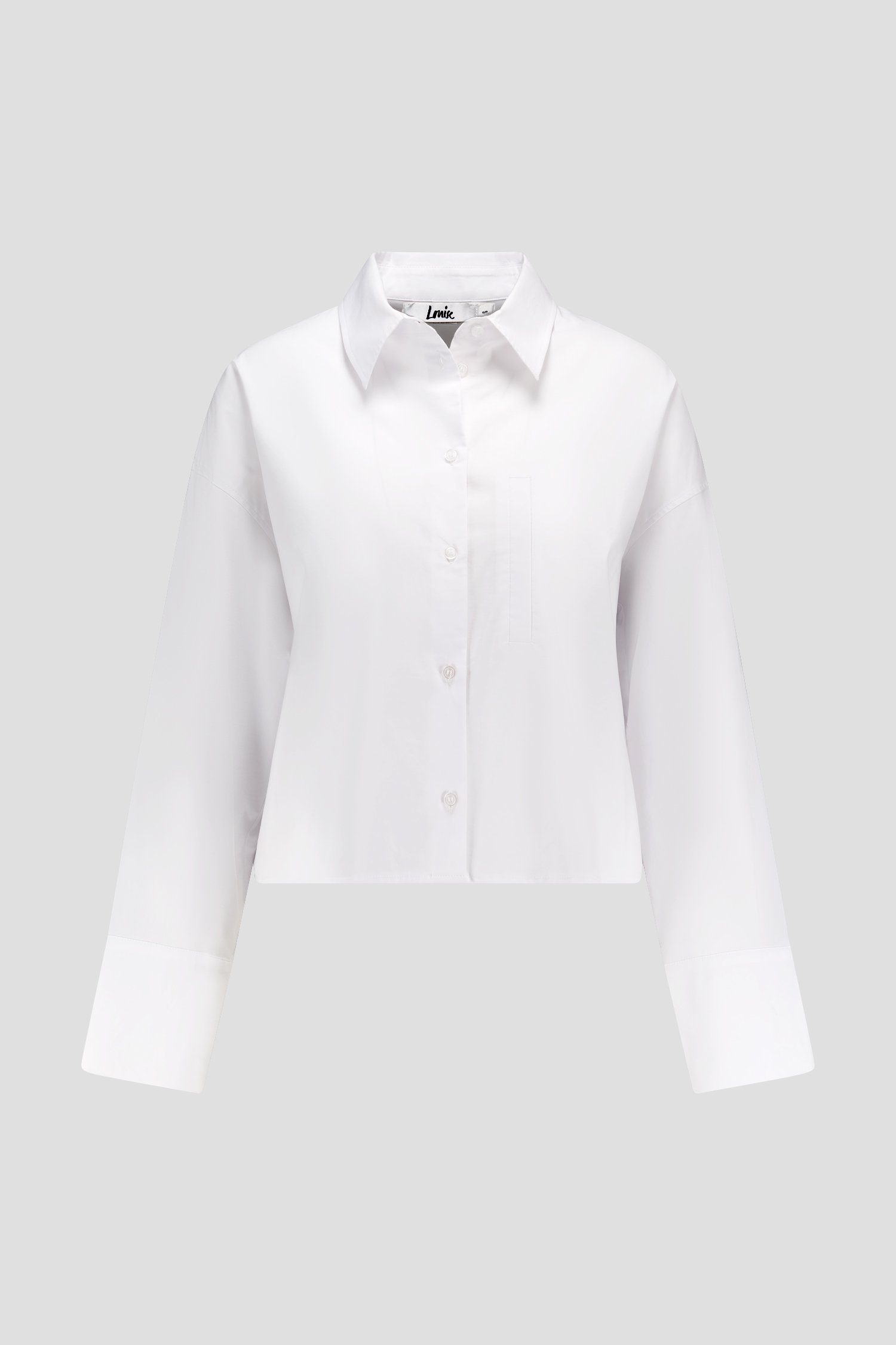 Blouse blanche courte de Louise pour Femmes