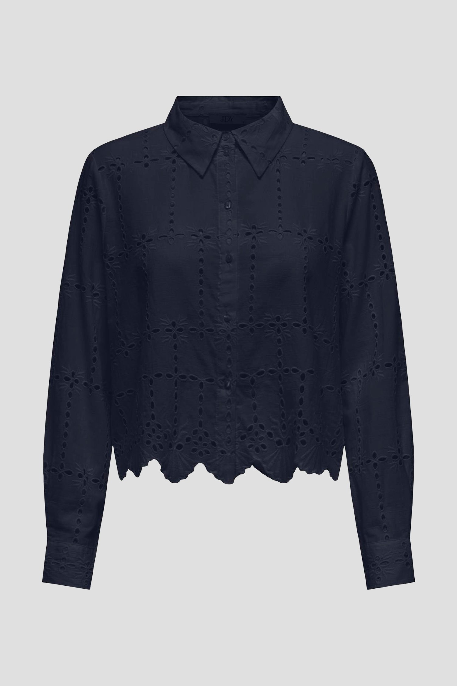 Blouse bleu marine en broderie anglaise de JDY pour Femmes