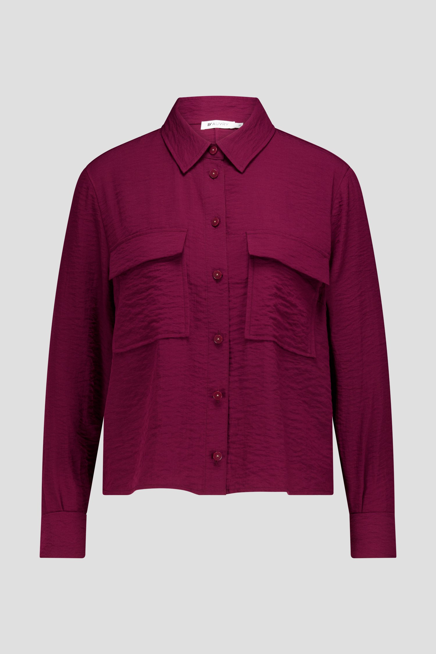Photo produit 1 de Blouse bordeaux de D'Auvry pour Femmes