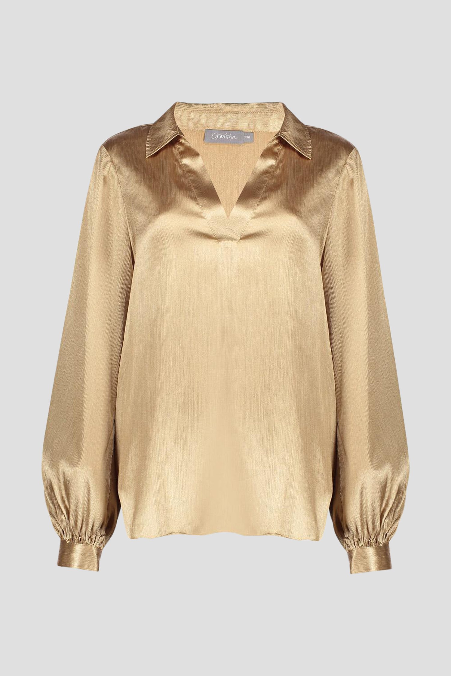 Photo produit 1 de Blouse dorée de Geisha pour Femmes