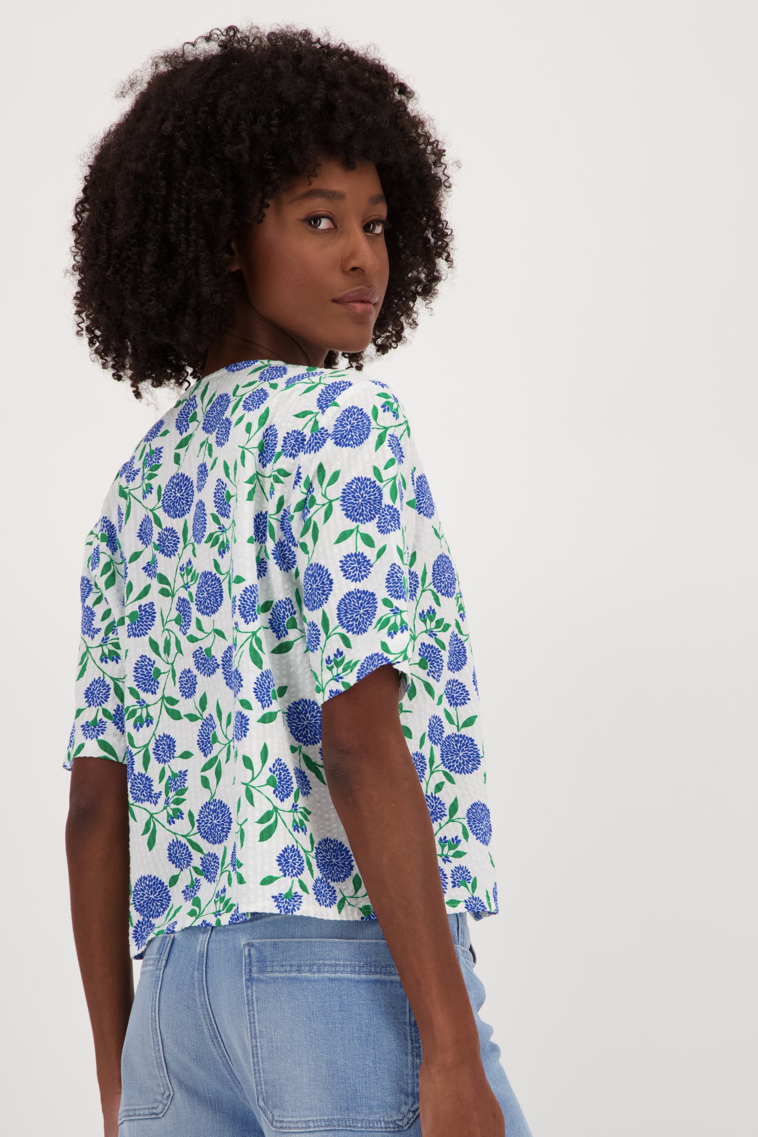 Blouse écrue à imprimé floral de JDY pour Femmes