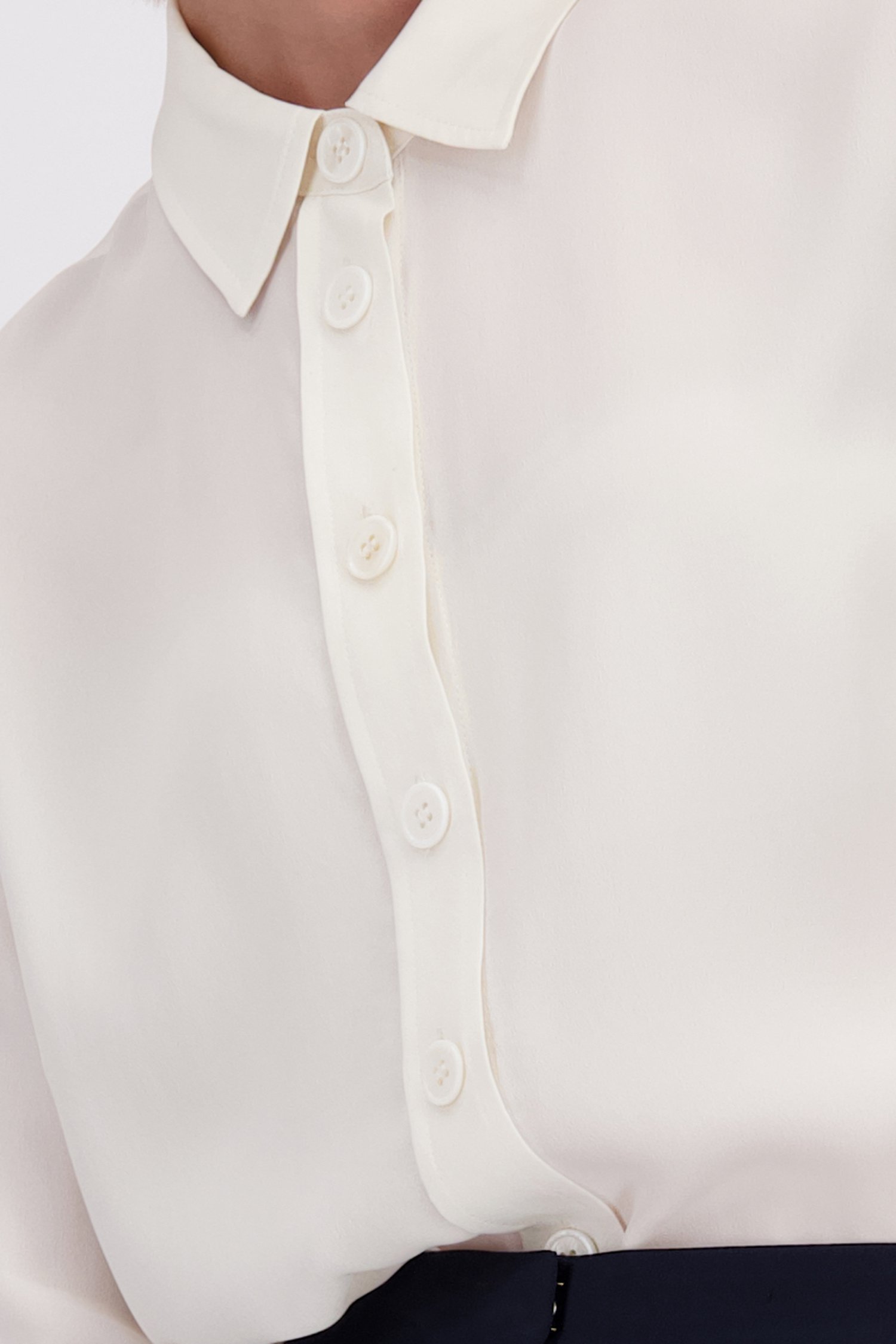 Détail de Blouse écrue de D'Auvry Studio pour Femmes