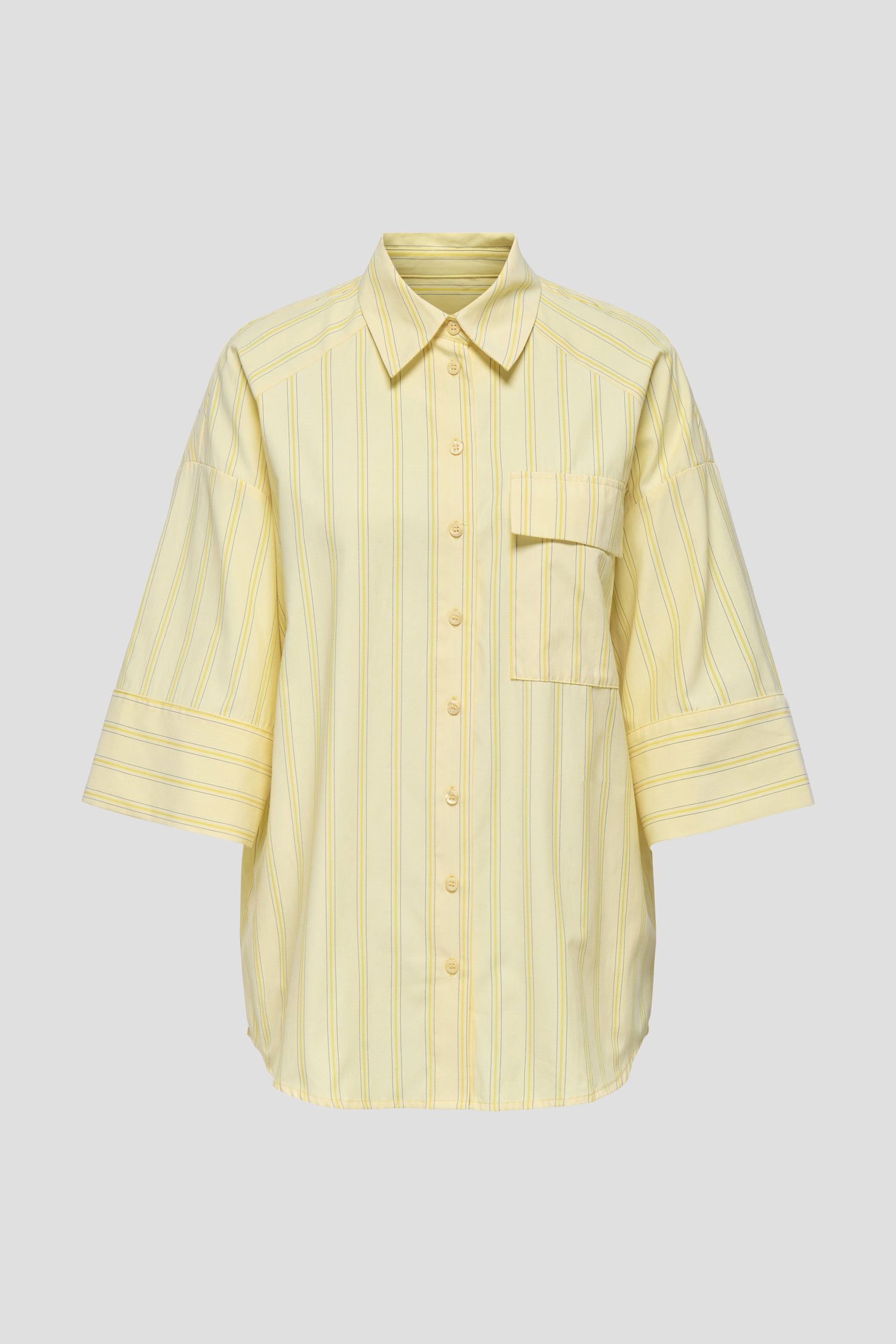 Photo produit 1 de Blouse jaune à manches 3/4 de JDY pour Femmes