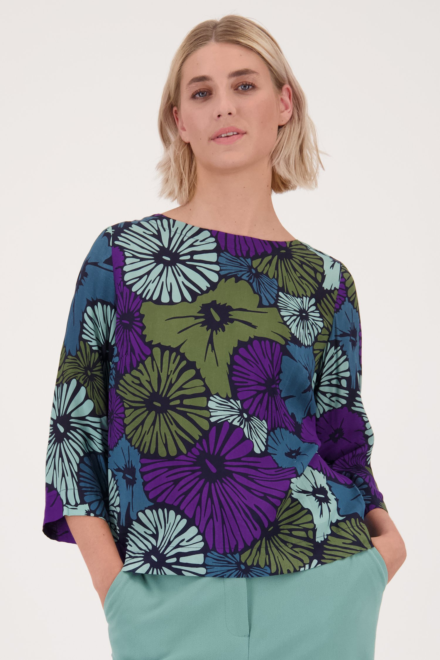 Blouse met bloemenprint van Libelle voor Dames