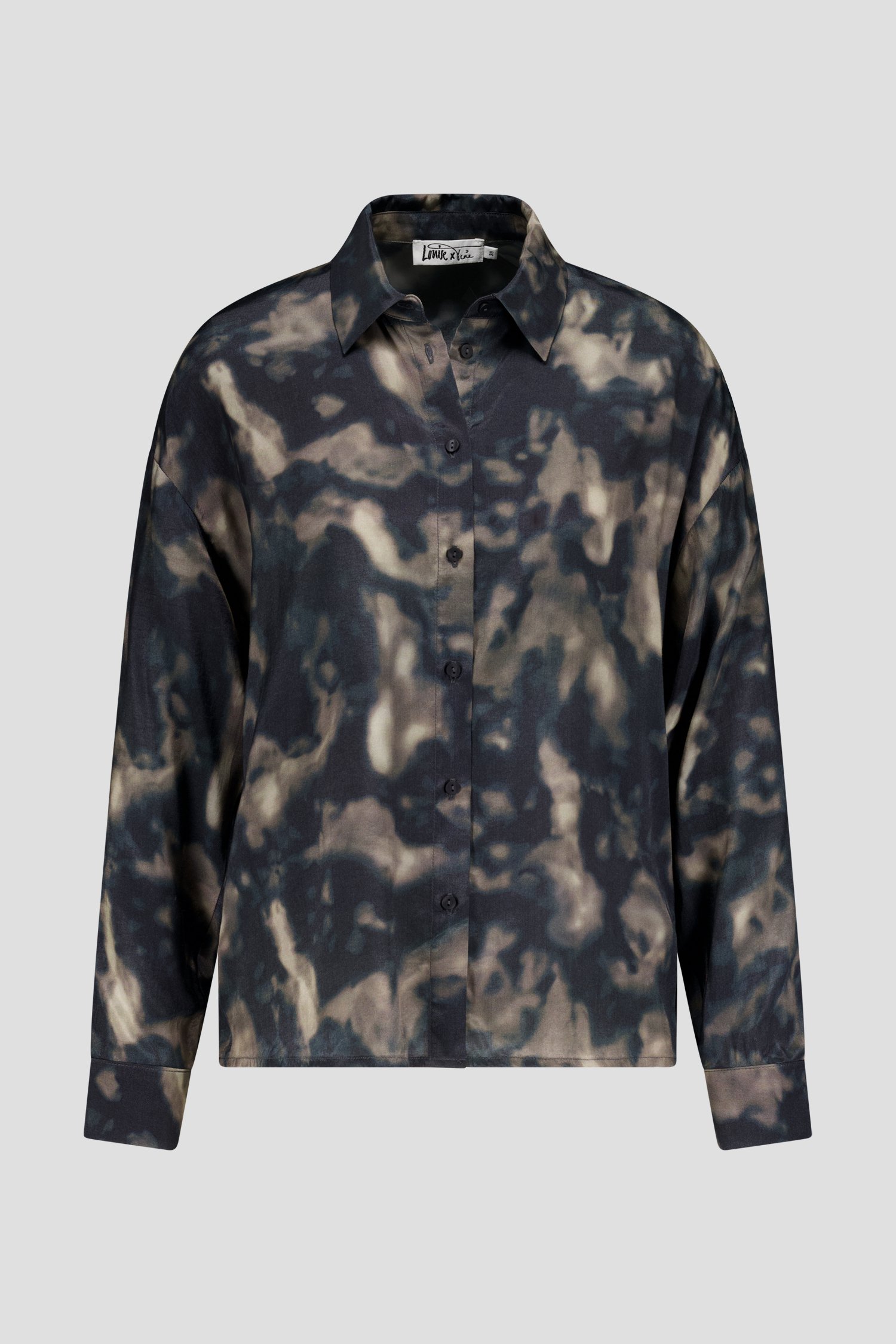 Blouse met camouflageprint - Louise x Tine van Louise voor Dames