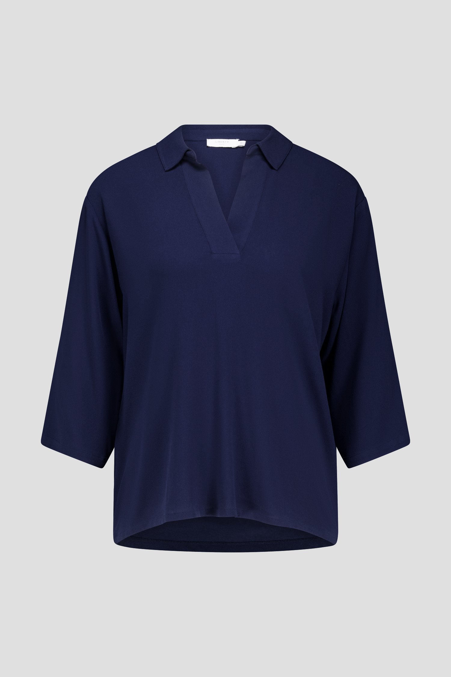 Blouse navy fine de Liberty Island pour Femmes