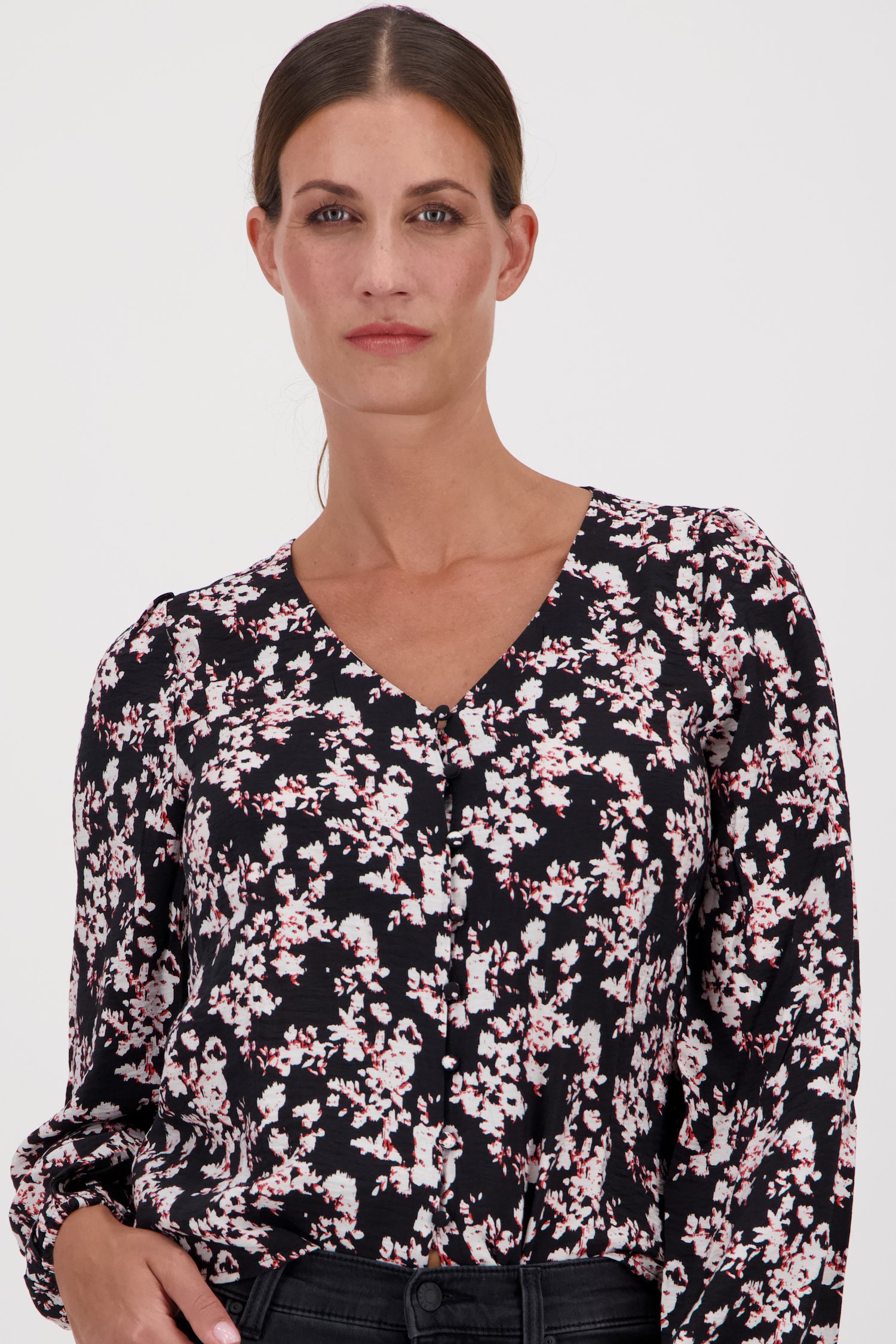 Blouse noire à imprimé fin de JDY pour Femmes