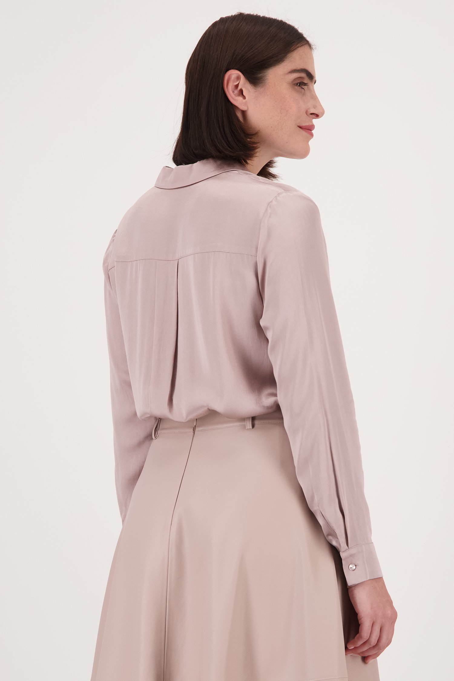 Blouse rose brillante de D'Auvry pour Femmes