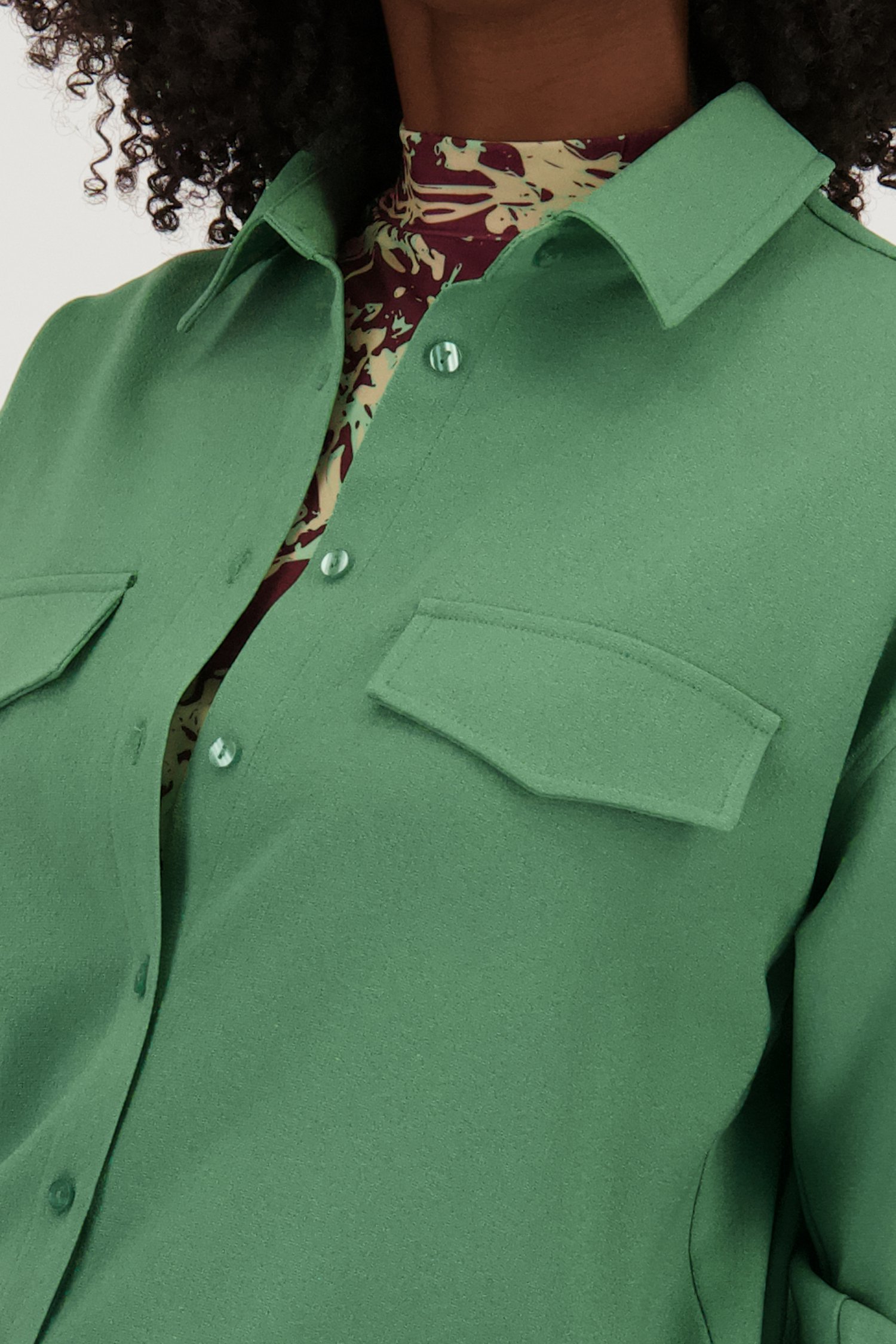 Blouse vert clair de Louise pour Femmes