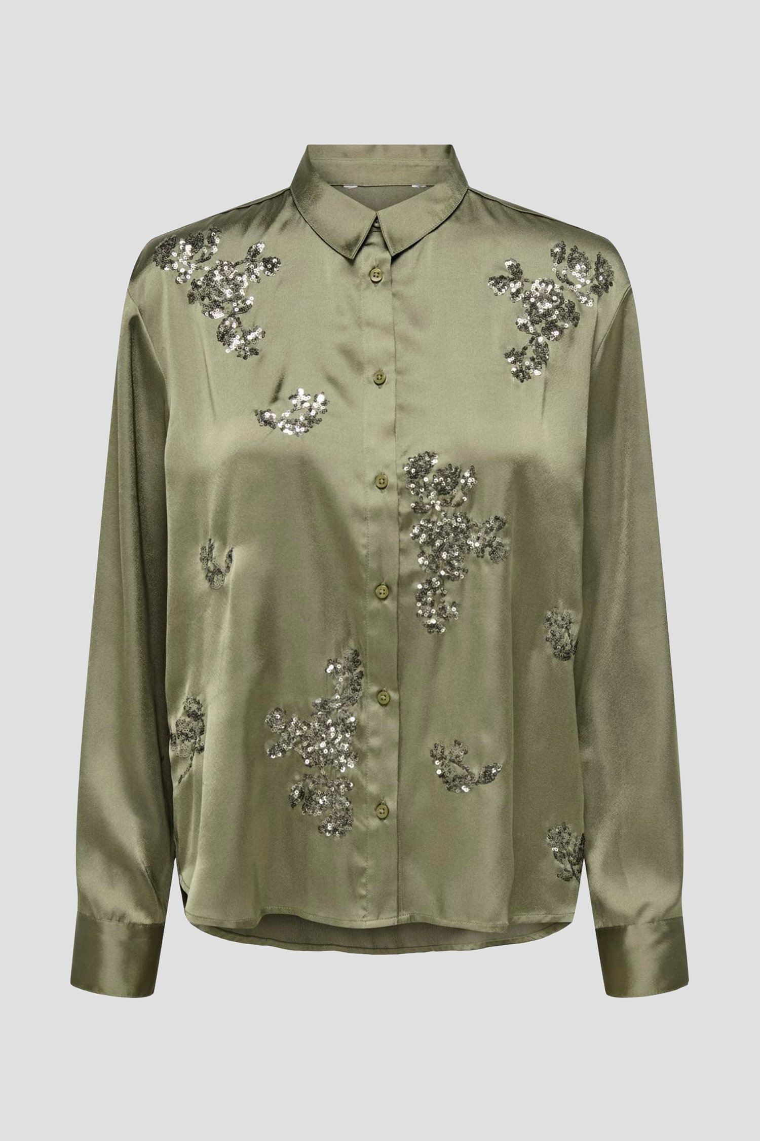 Blouse vert olive à paillettes de JDY pour Femmes