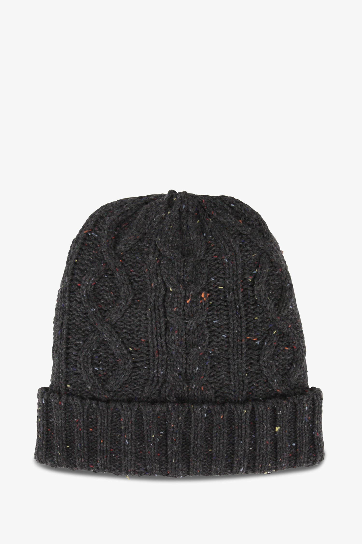 Bonnet moucheté avec fausse fourrure à l'intérieur de Ravøtt pour Hommes