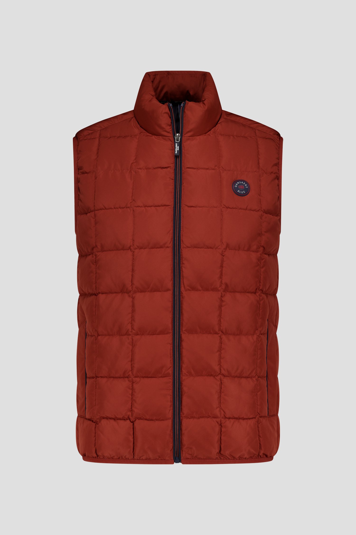 Bordeaux gewatteerde bodywarmer van Dansaert Blue voor Heren