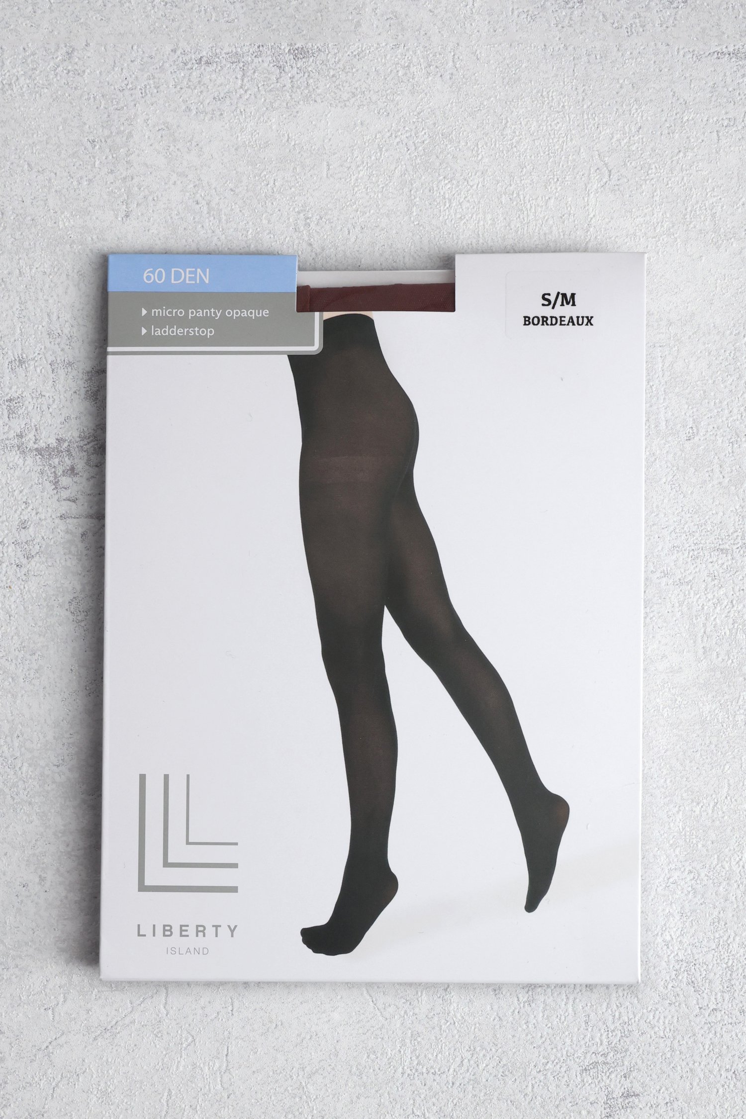 Productfoto 1 van Bordeaux panty - 60 den door Liberty Island voor Dames