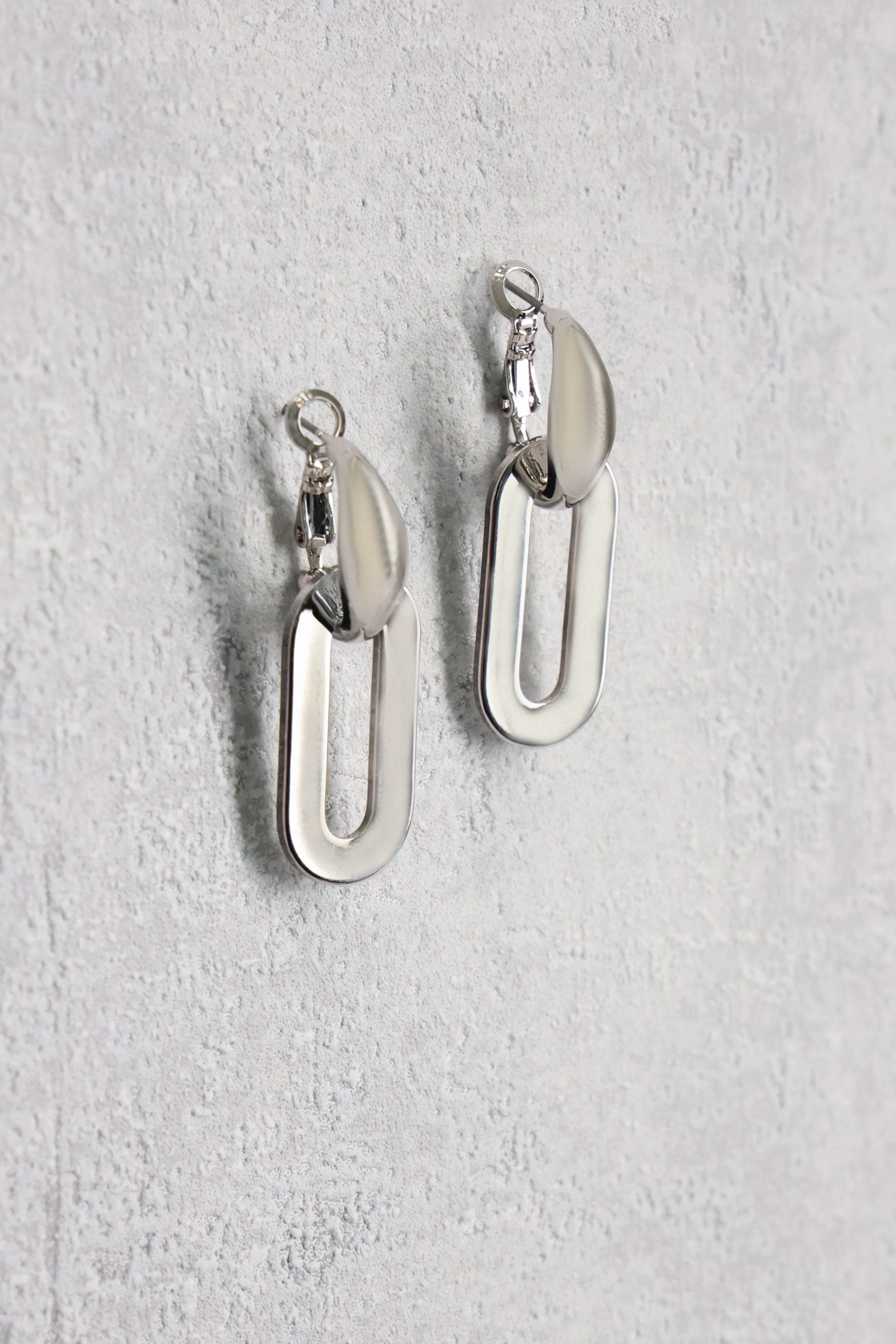Boucles d'oreilles argentées de Liberty Island pour Femmes