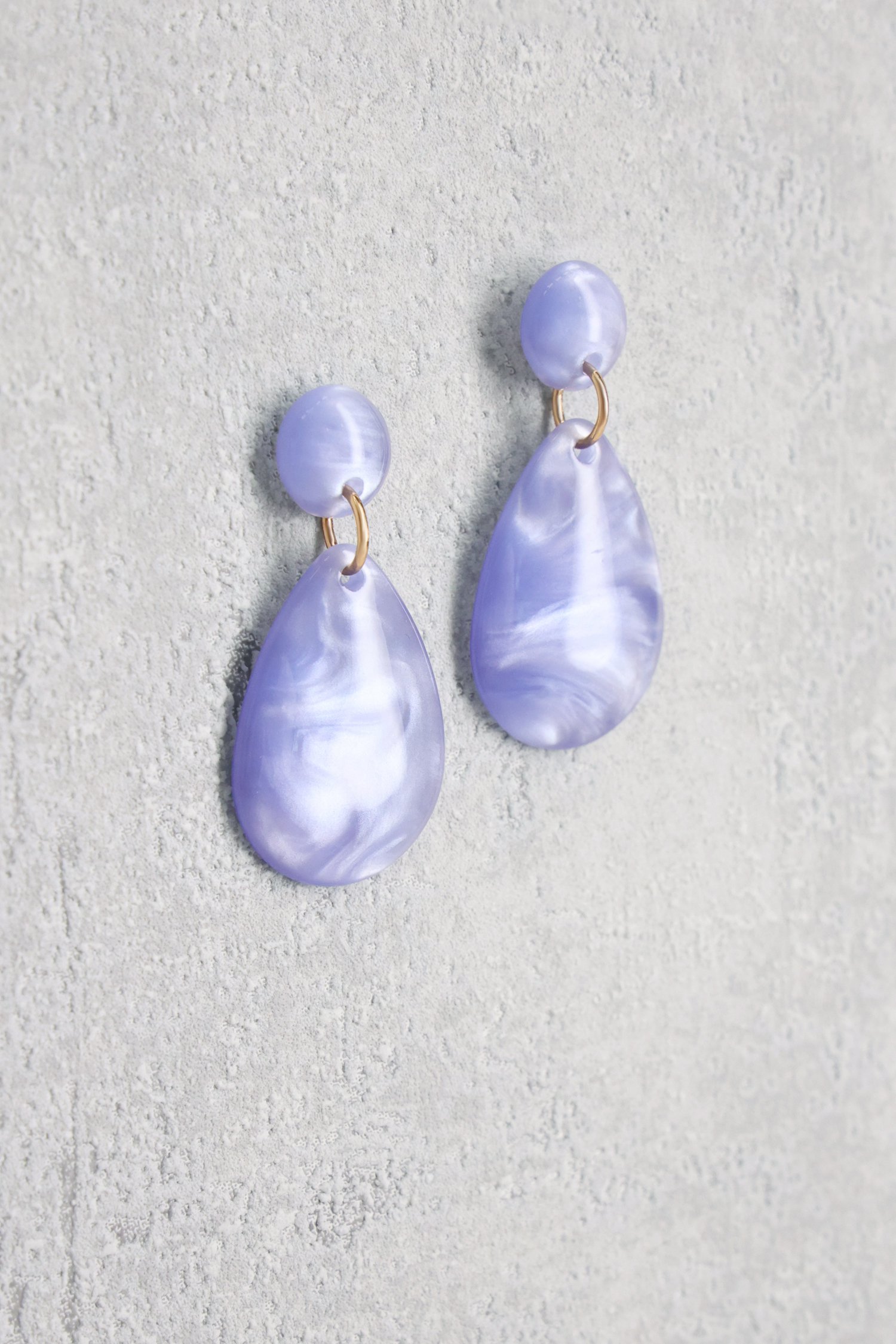Boucles d'oreilles goutte bleu clair de Liberty Island pour Femmes