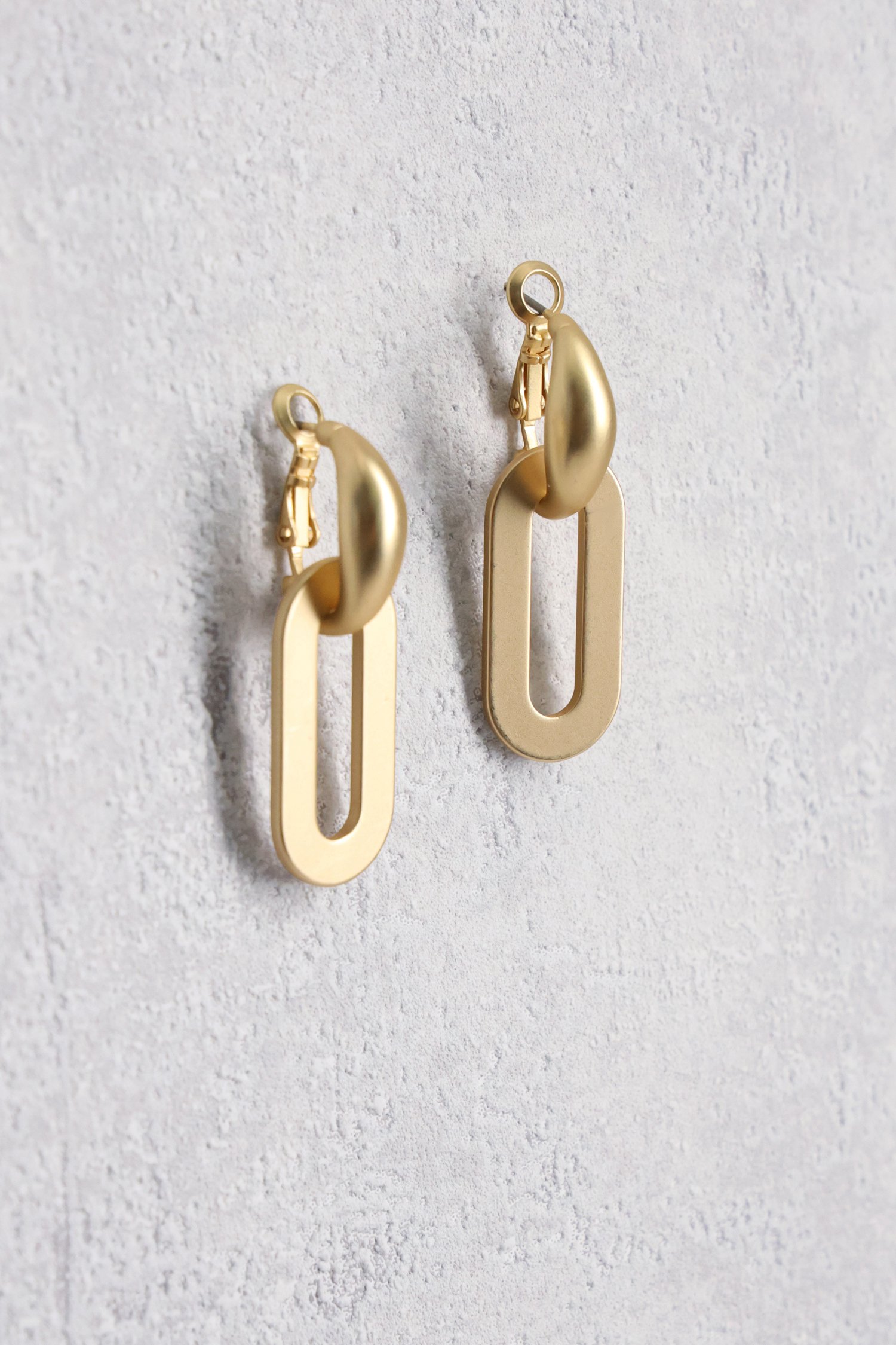 Boucles d’oreilles dorées de Liberty Island pour Femmes