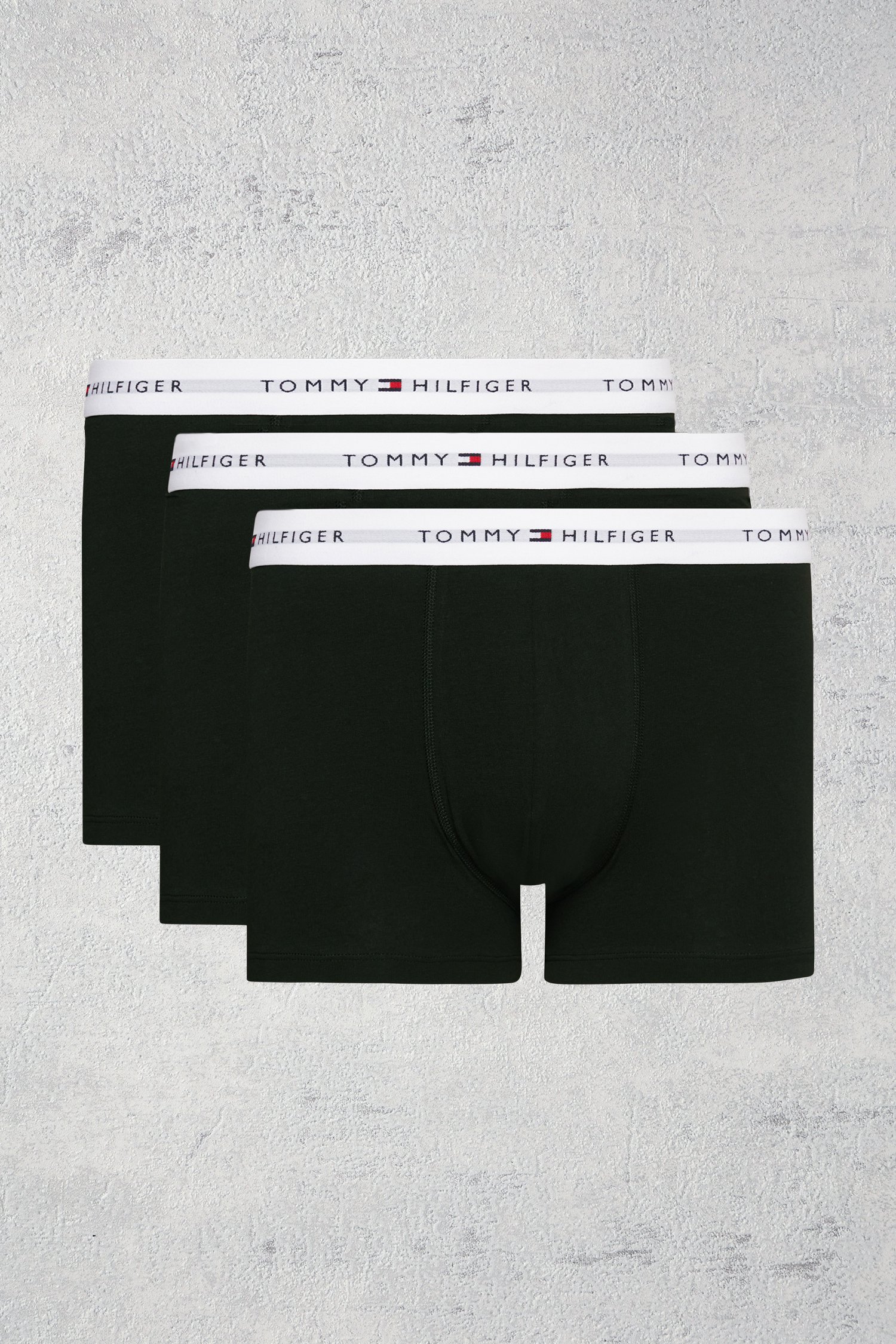 Le devant de Boxers noir - Set de 3 de Tommy Hilfiger pour Hommes