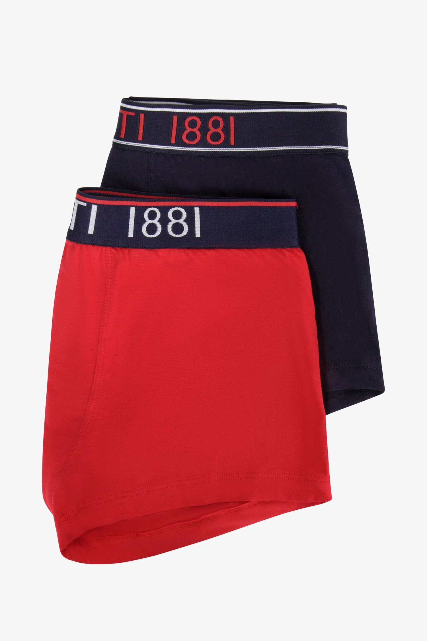 Boxers - rouge et bleu - 2 pack de Cerruti 1881 pour Hommes