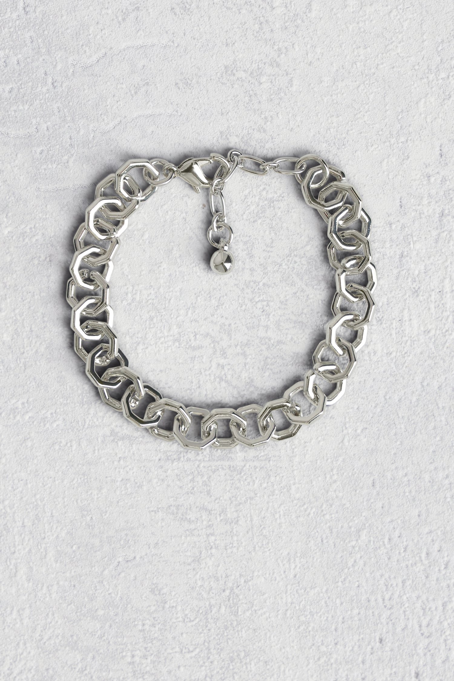 Bracelet argentés avec maillons de Liberty Island pour Femmes