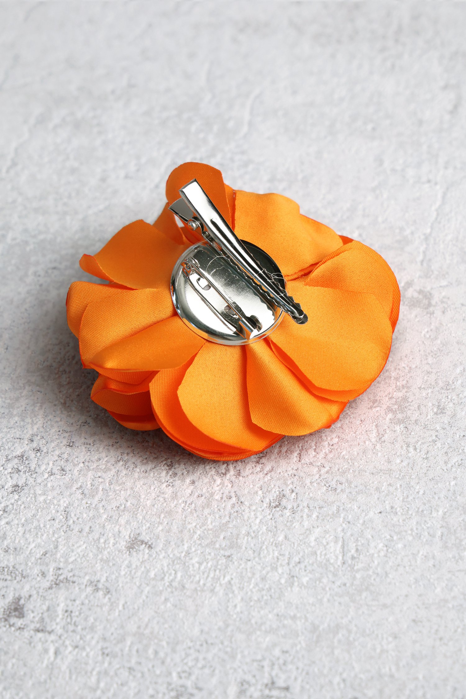 Broche fleur orange de Liberty Island pour Femmes
