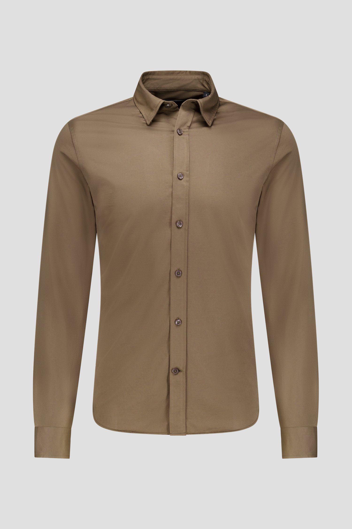 Productfoto 1 van Bruin hemd - Regular fit door Matinique voor Heren