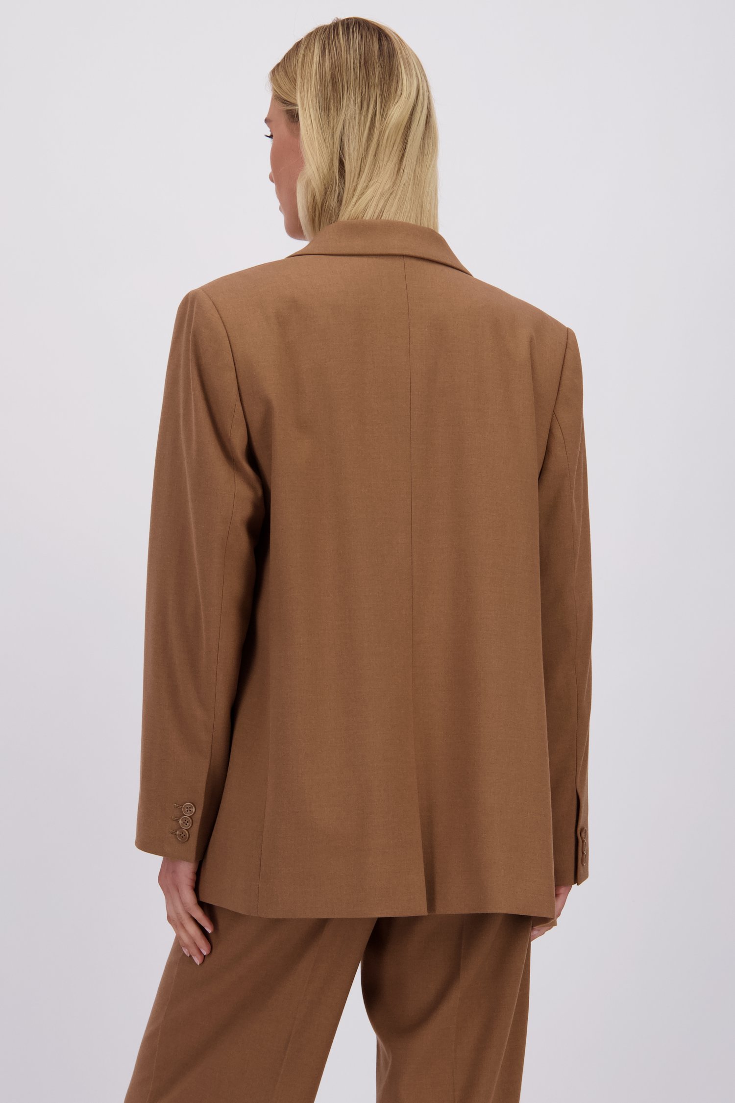 Achterkant van Bruine blazer - One size  door Liberty Island voor Dames