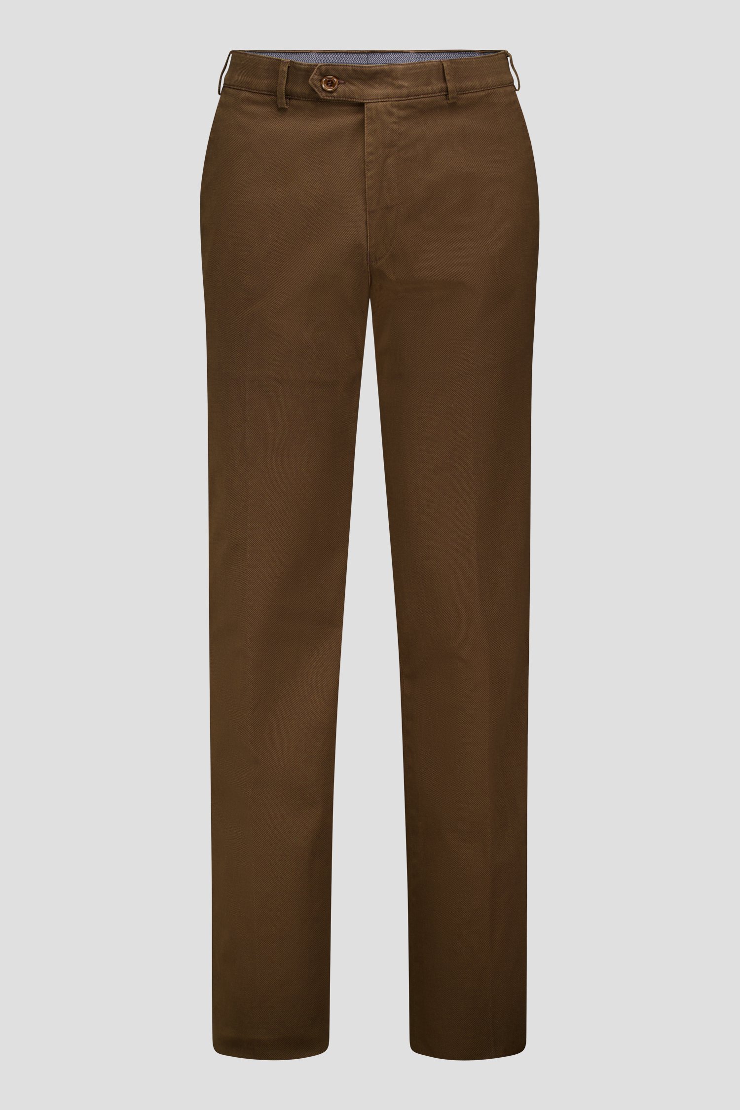 Productfoto 1 van Bruine chino - Vancouver - Regular fit door Brassville voor Heren