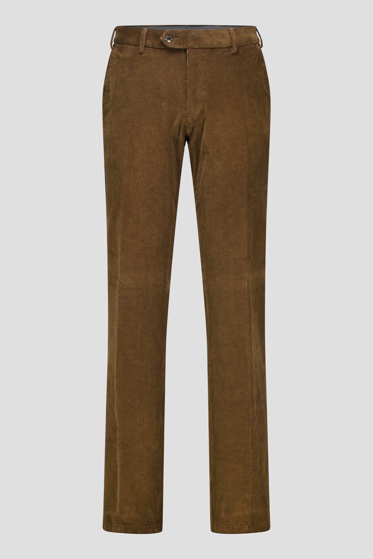 Bruine corduroy broek - Vancouver - Regular fit van Brassville voor Heren