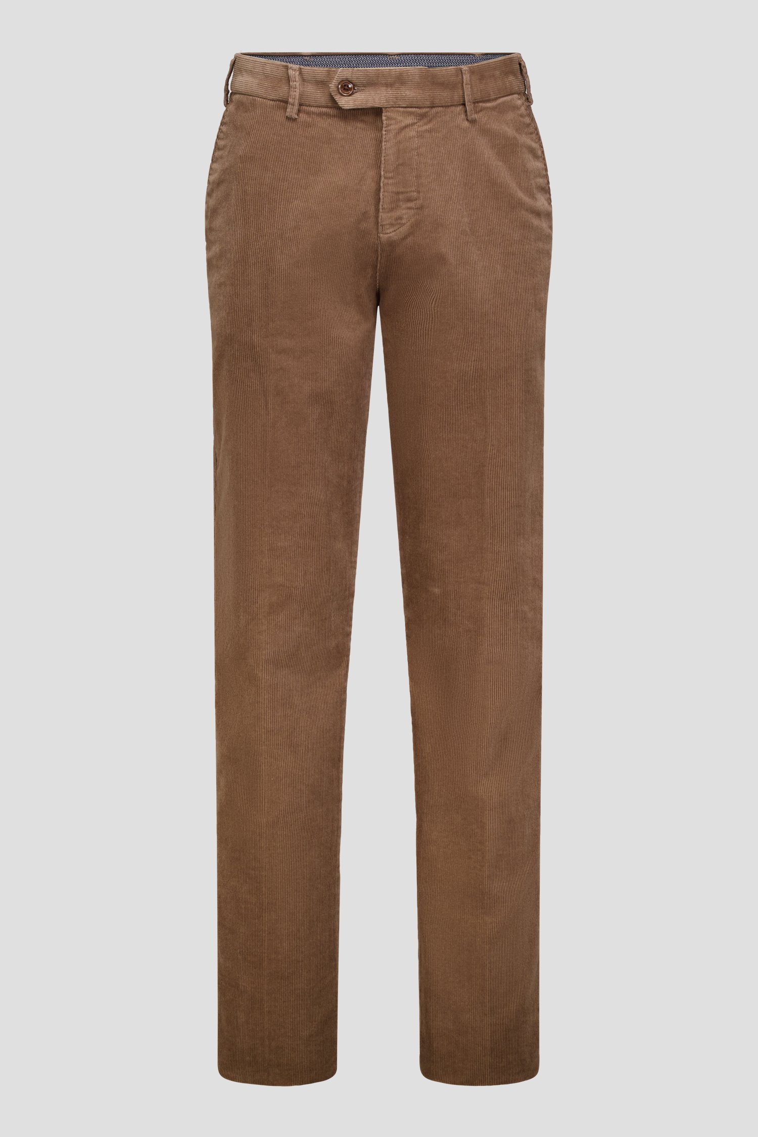 Productfoto 1 van Bruine corduroy chino - Vancouver - Regular fit door Brassville voor Heren