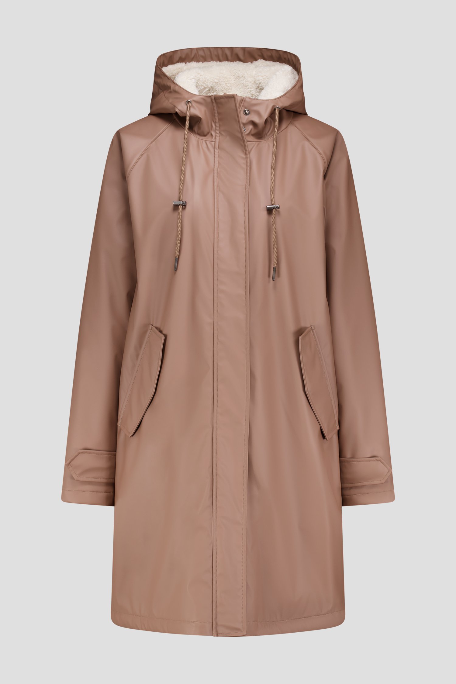 Productfoto 1 van Bruine halflange regenjas door Liberty Island voor Dames