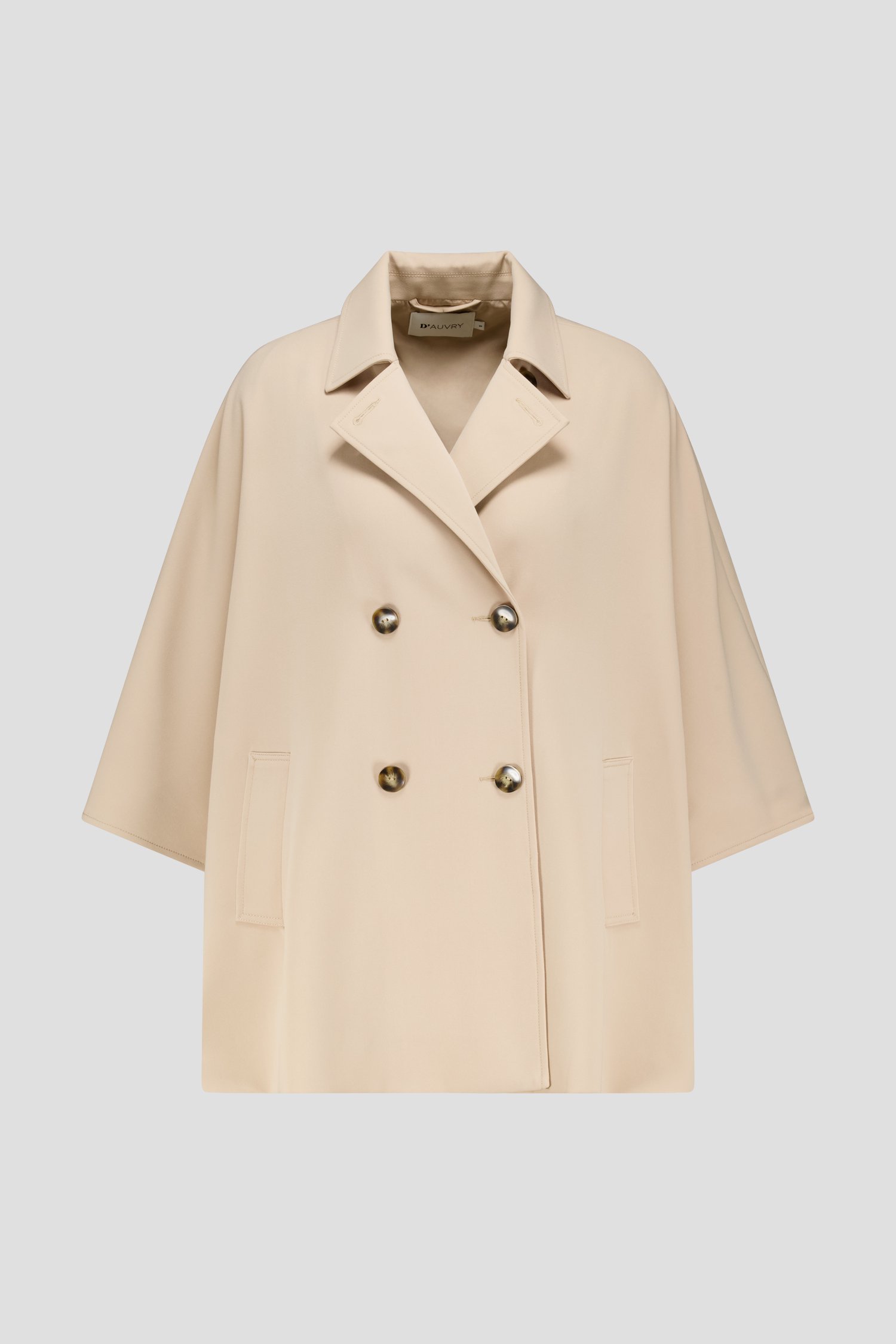 Cape beige de D'Auvry pour Femmes