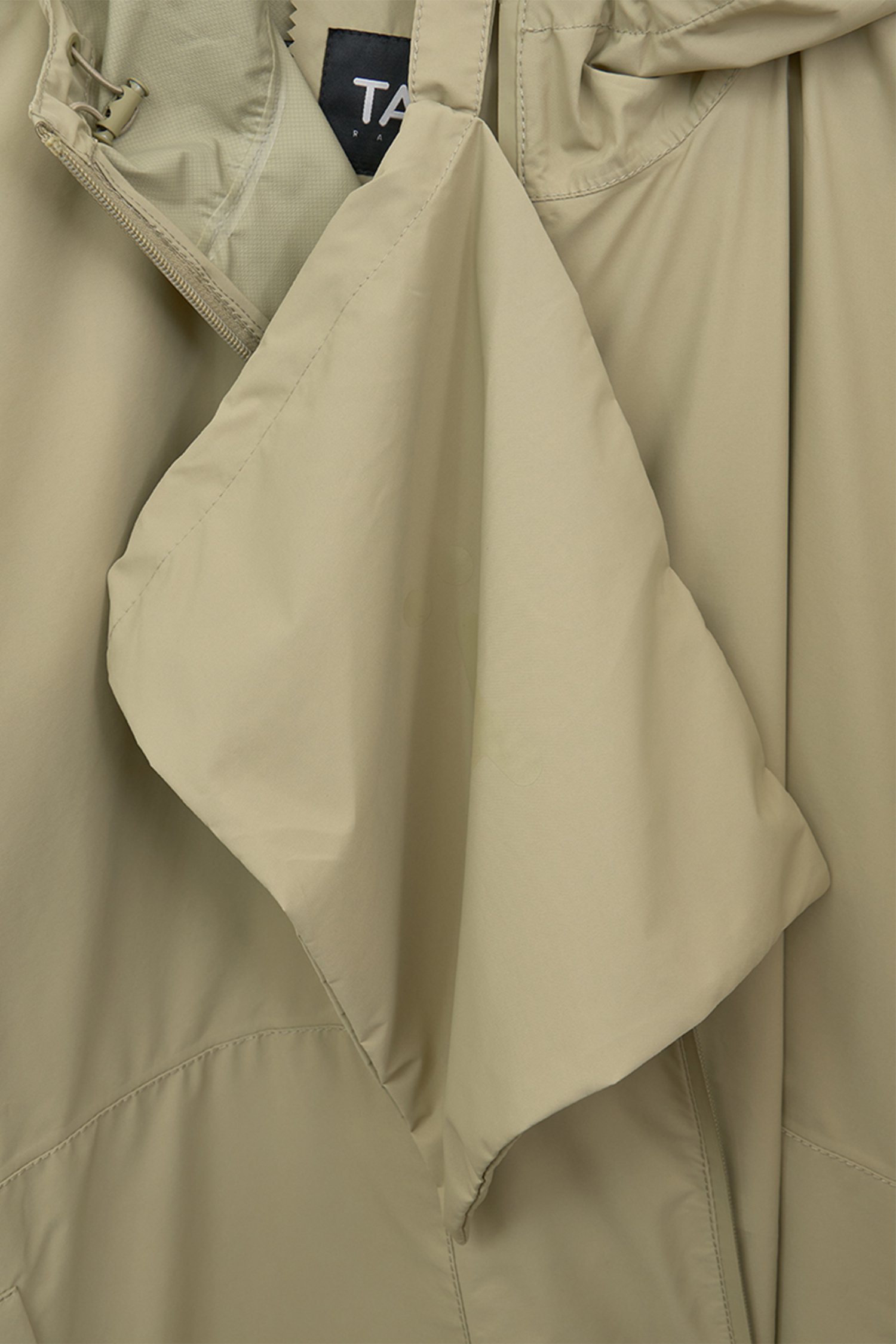 Photo produit 3 de Cape imperméable kaki de Tantä pour Femmes
