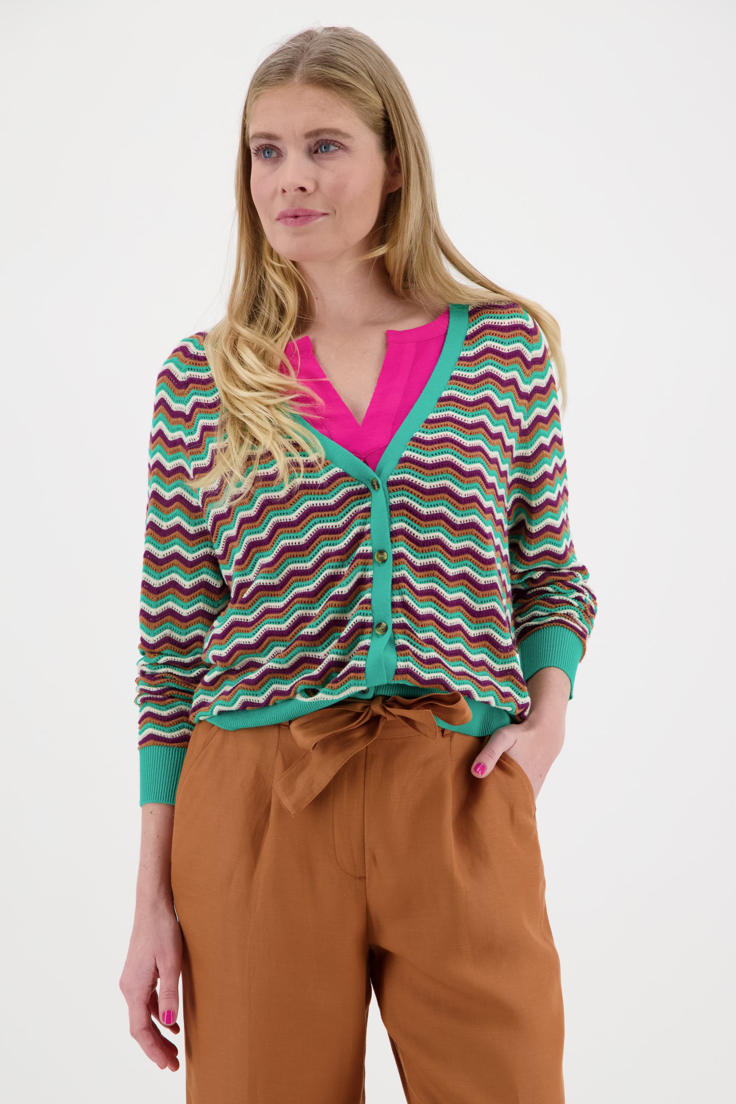Cardigan au crochet fin  de Libelle pour Femmes