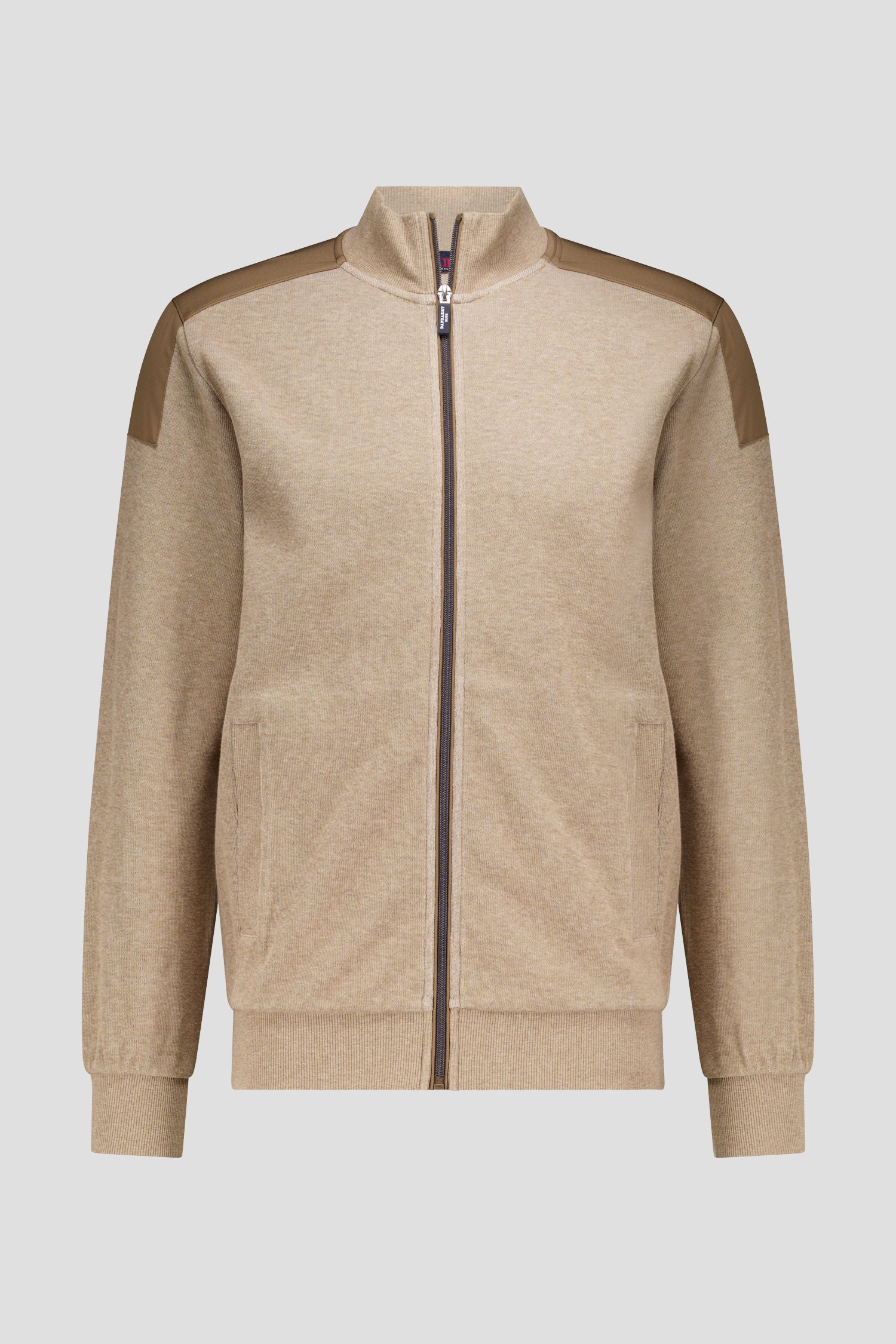 Photo produit 1 de Cardigan beige avec fermeture zippée de Dansaert Blue pour Hommes