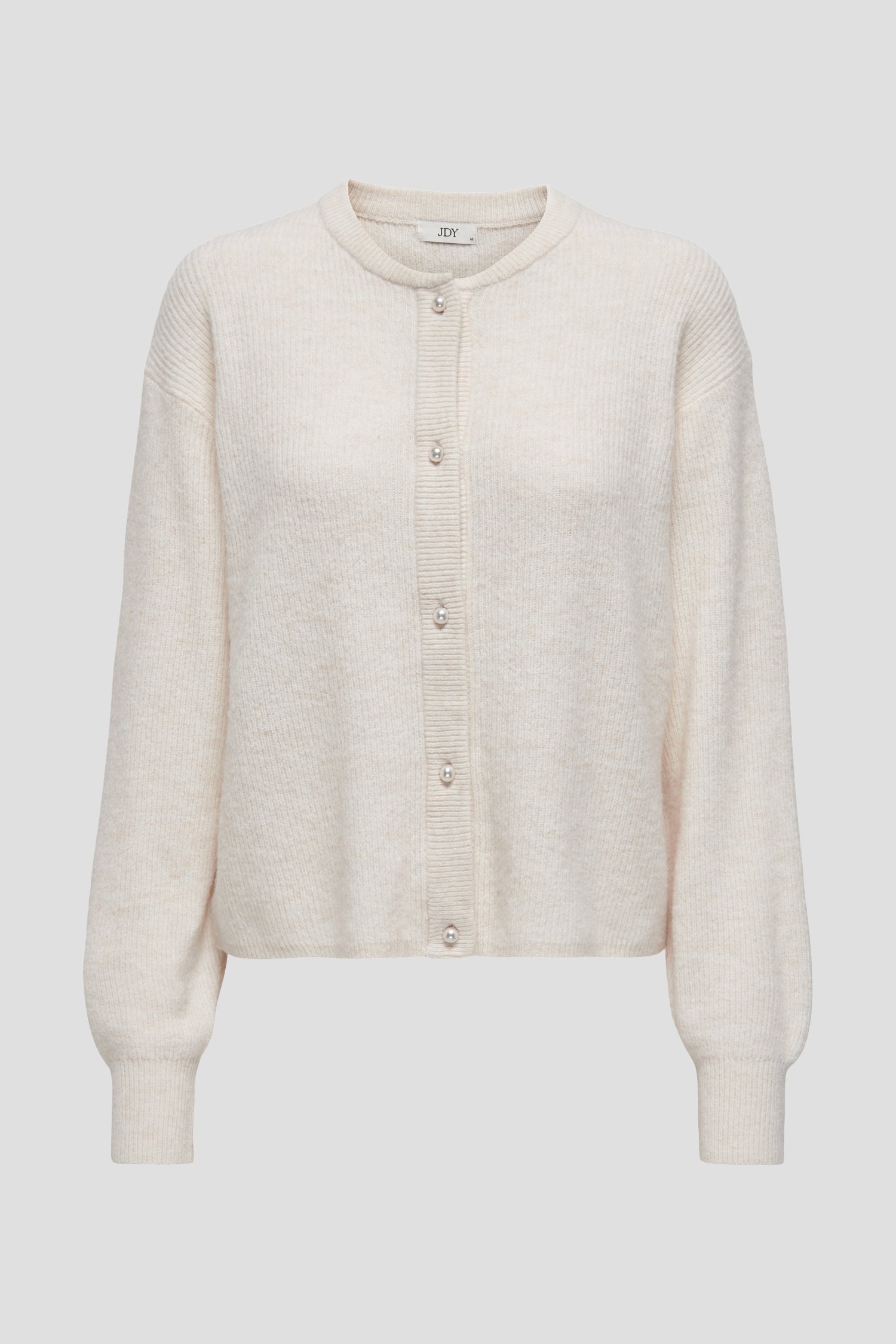 Photo produit 1 de Cardigan beige clair avec boutons de perles de JDY pour Femmes