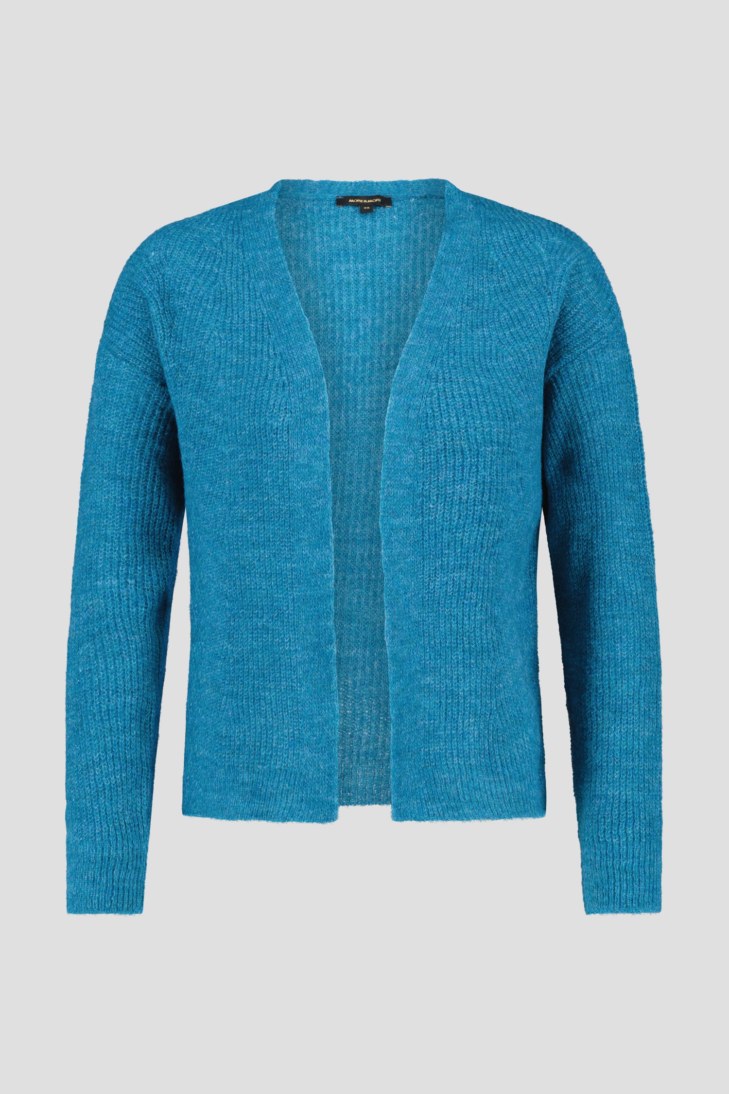 Cardigan bleu, avec laine de More & More pour Femmes