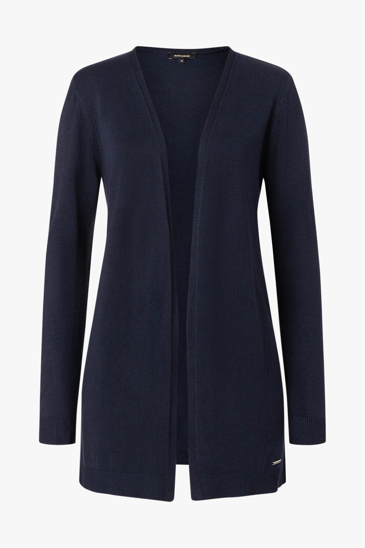 Cardigan bleu foncé de More & More pour Femmes