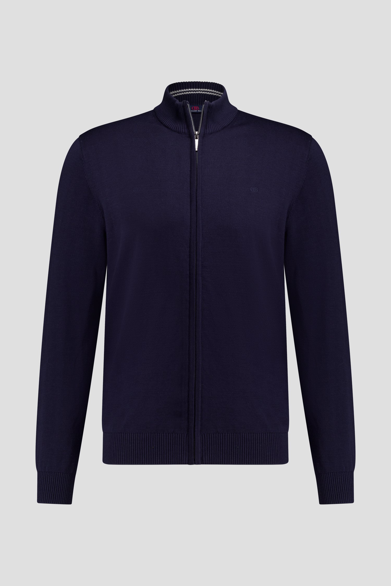 Photo produit 2 de Cardigan bleu foncé zippé de Dansaert Blue pour Hommes