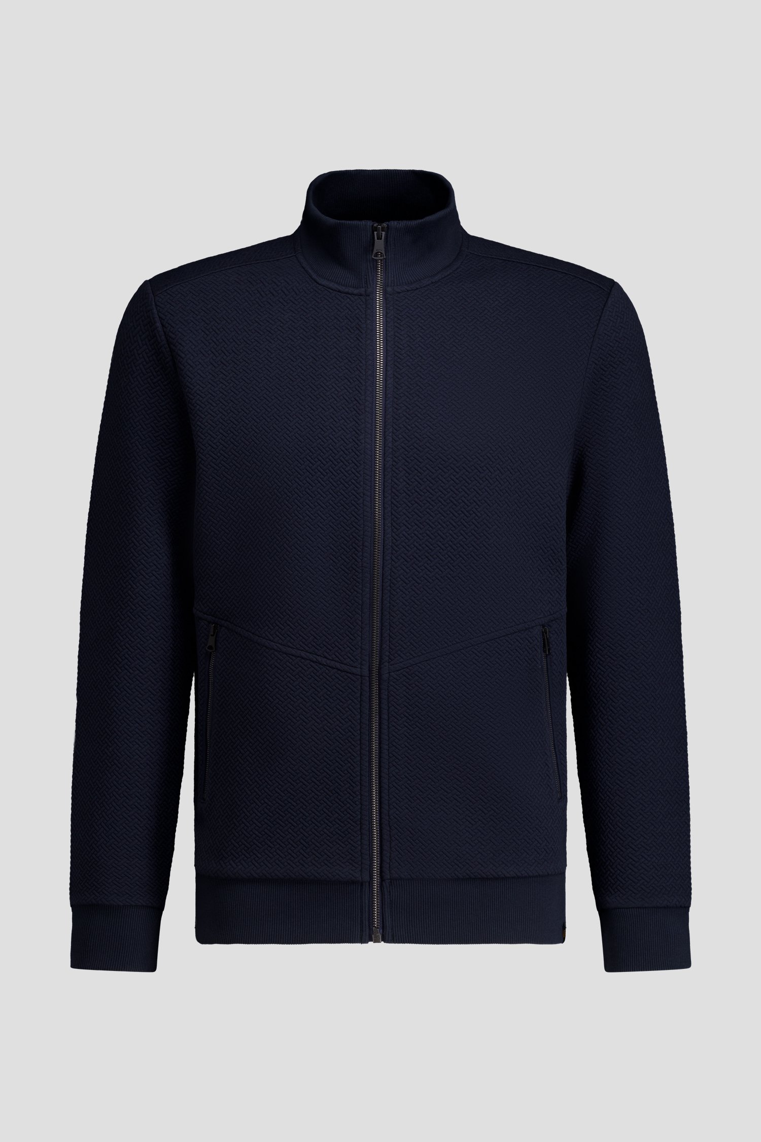 Photo produit 1 de Cardigan bleu marine zippé de Ravøtt pour Hommes
