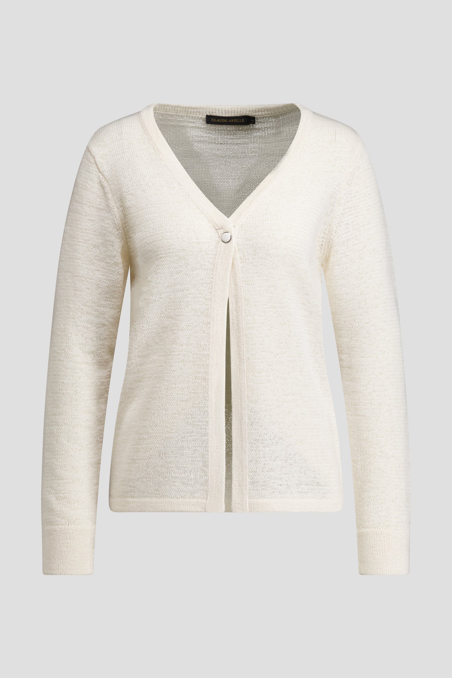 Photo produit 1 de Cardigan court blanc  de Claude Arielle pour Femmes