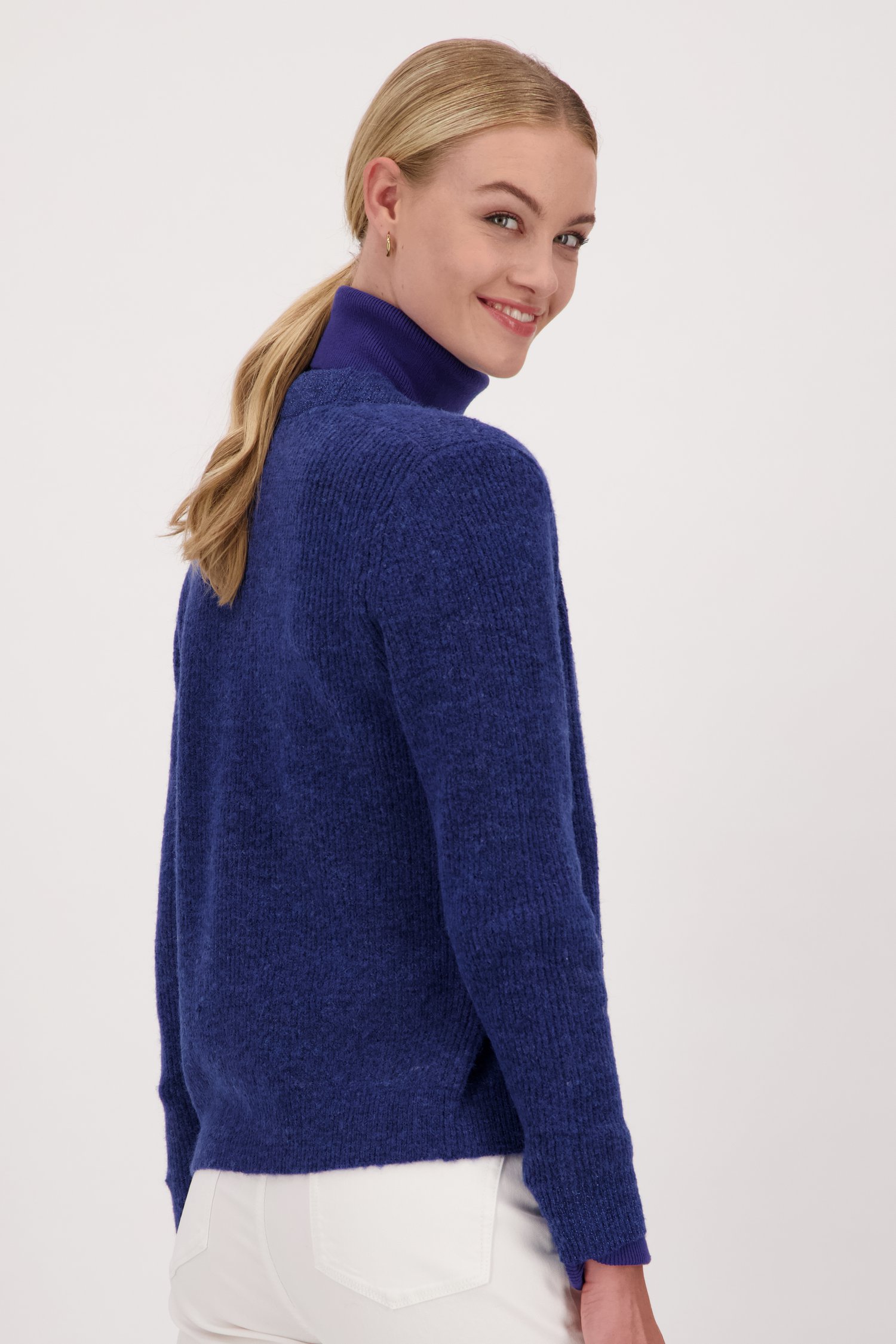 Cardigan court marine de Liberty Island pour Femmes