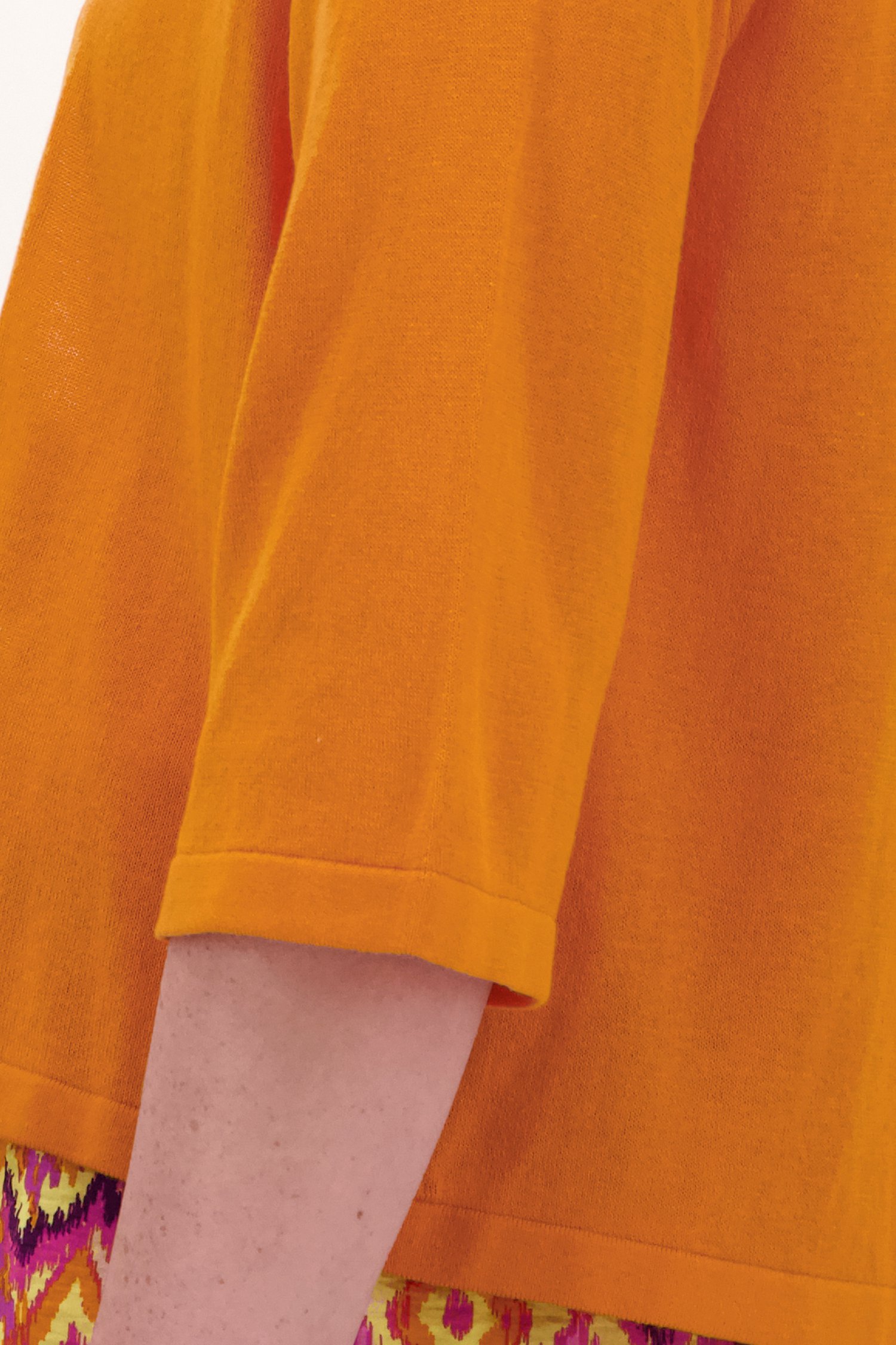Cardigan fin orange de Libelle pour Femmes